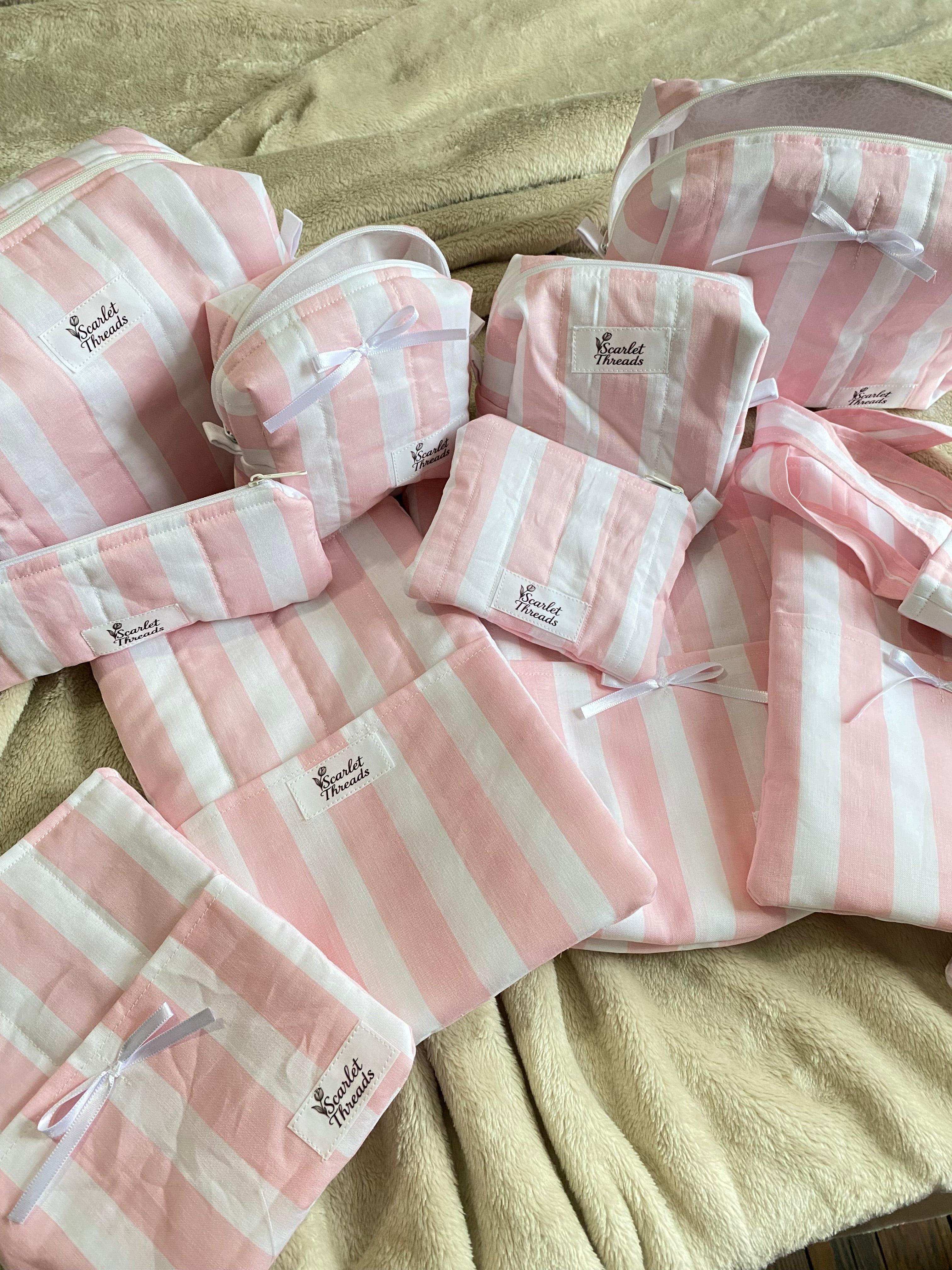 Pink + White Stripes
