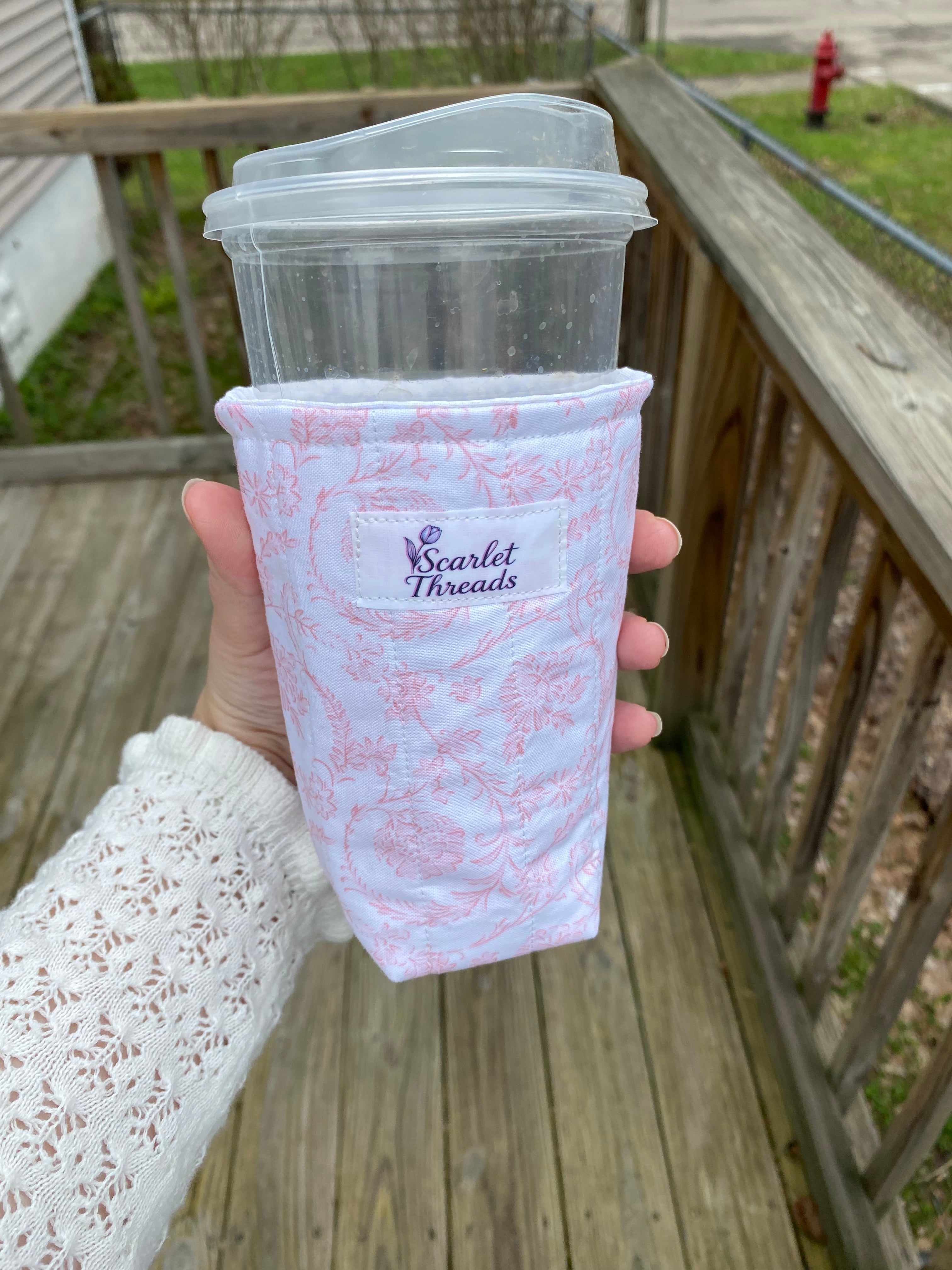 Cup Coozie - Vintage Pink