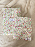Book/E-reader Sleeve - Cottage Blossoms