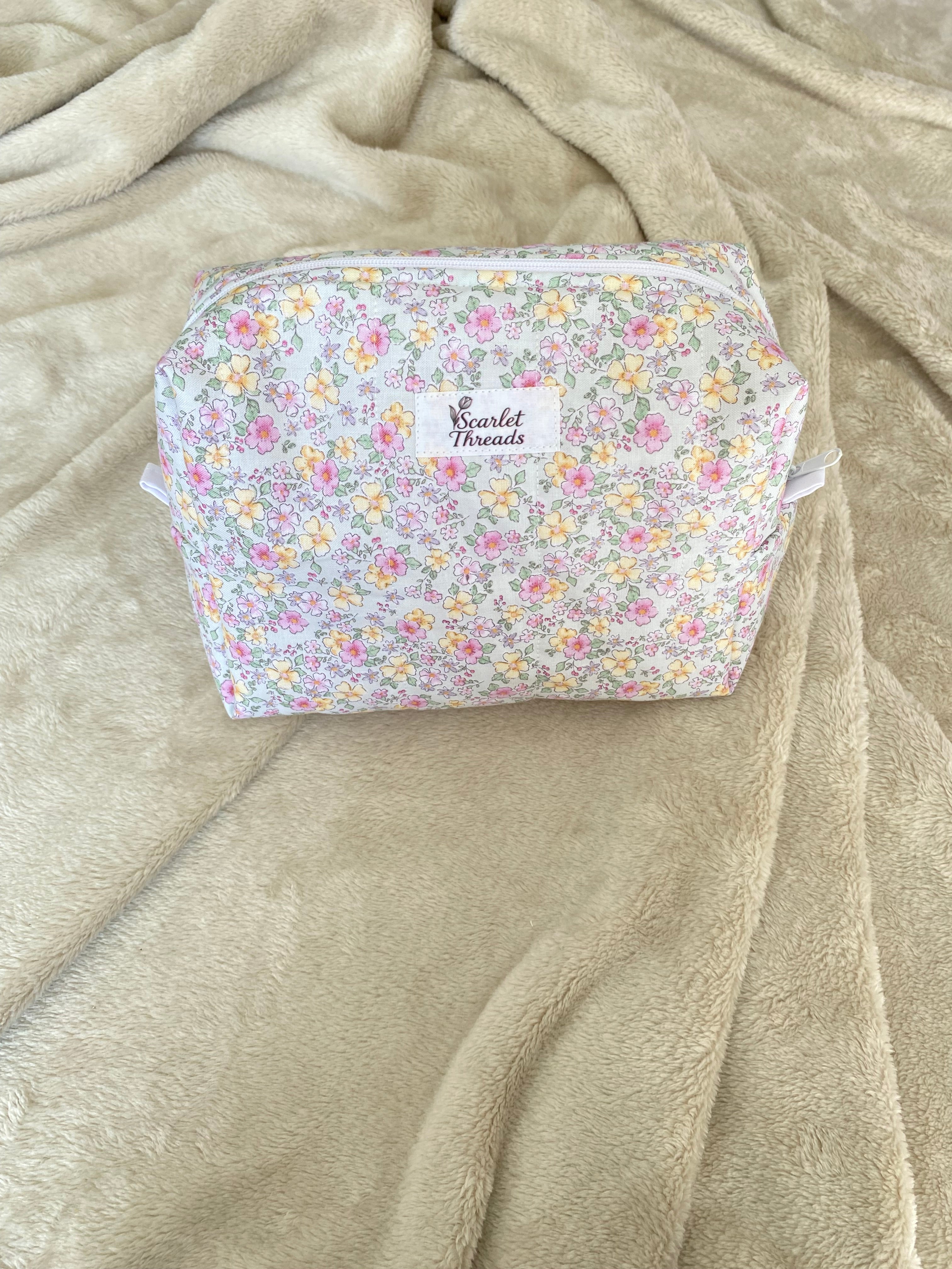 Makeup Bag - Pretty Peonies