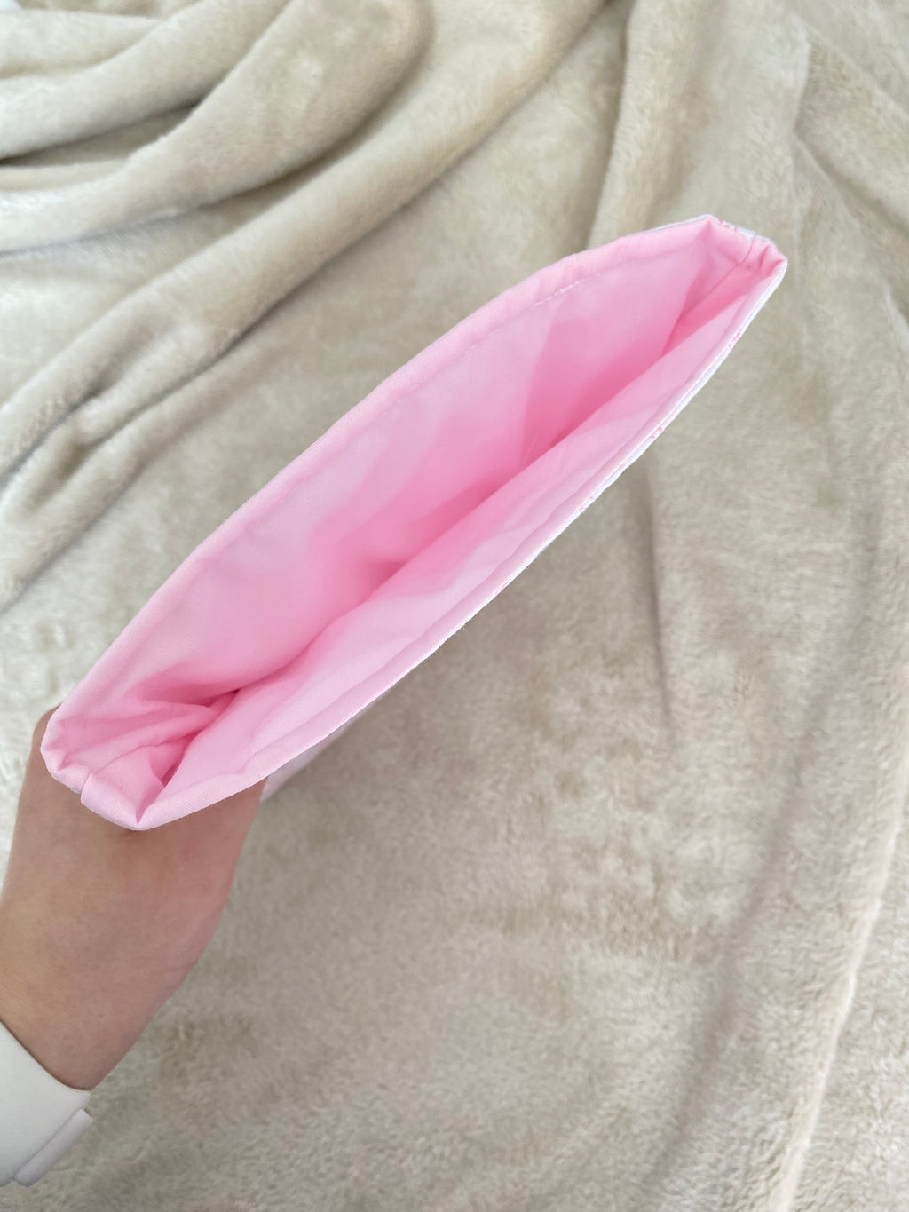 Book/E-reader Sleeve - Vintage Pink