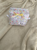 Mini Makeup Bag - Pretty Peonies