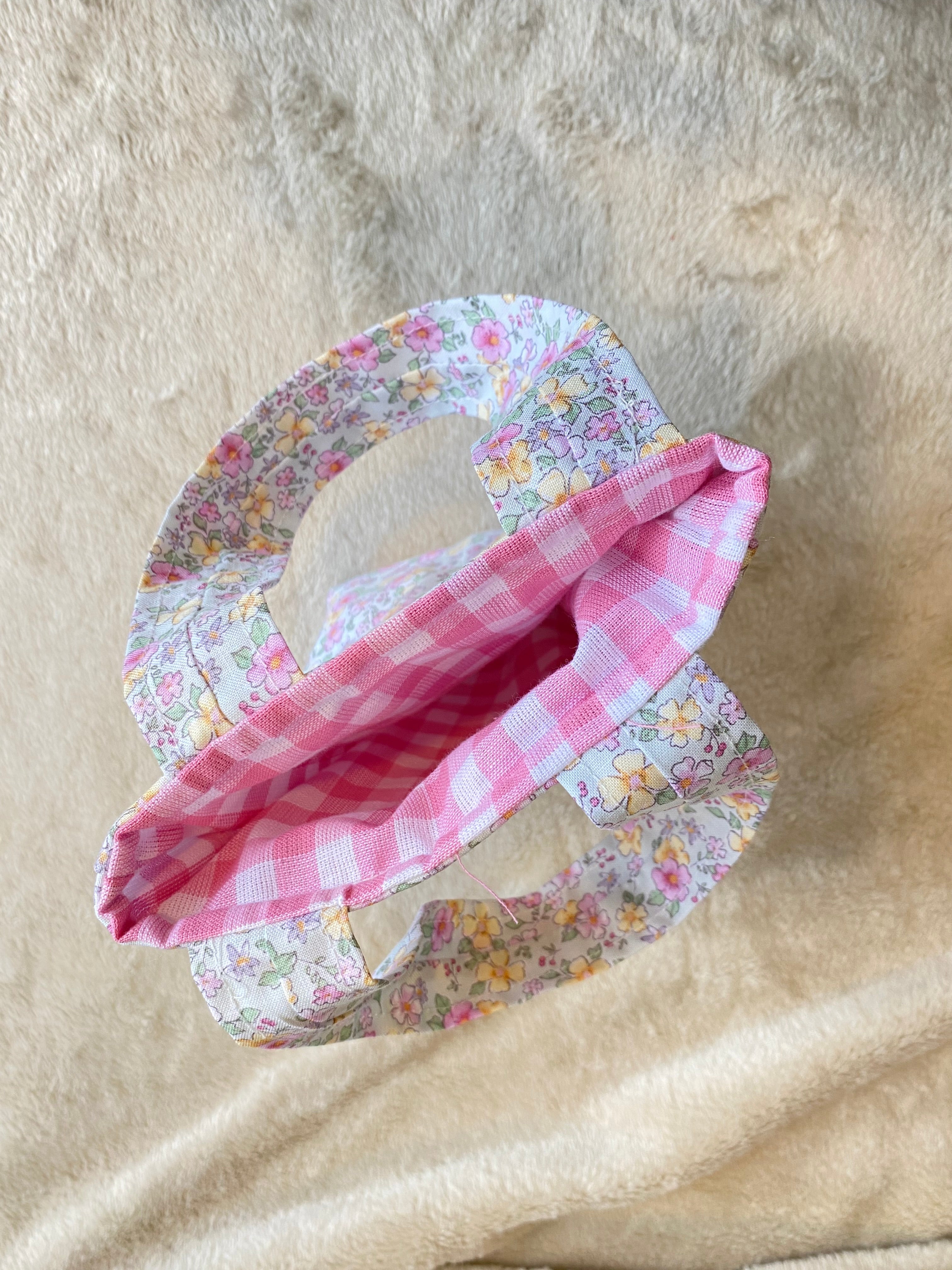Mini tote bag - Pretty Peonies
