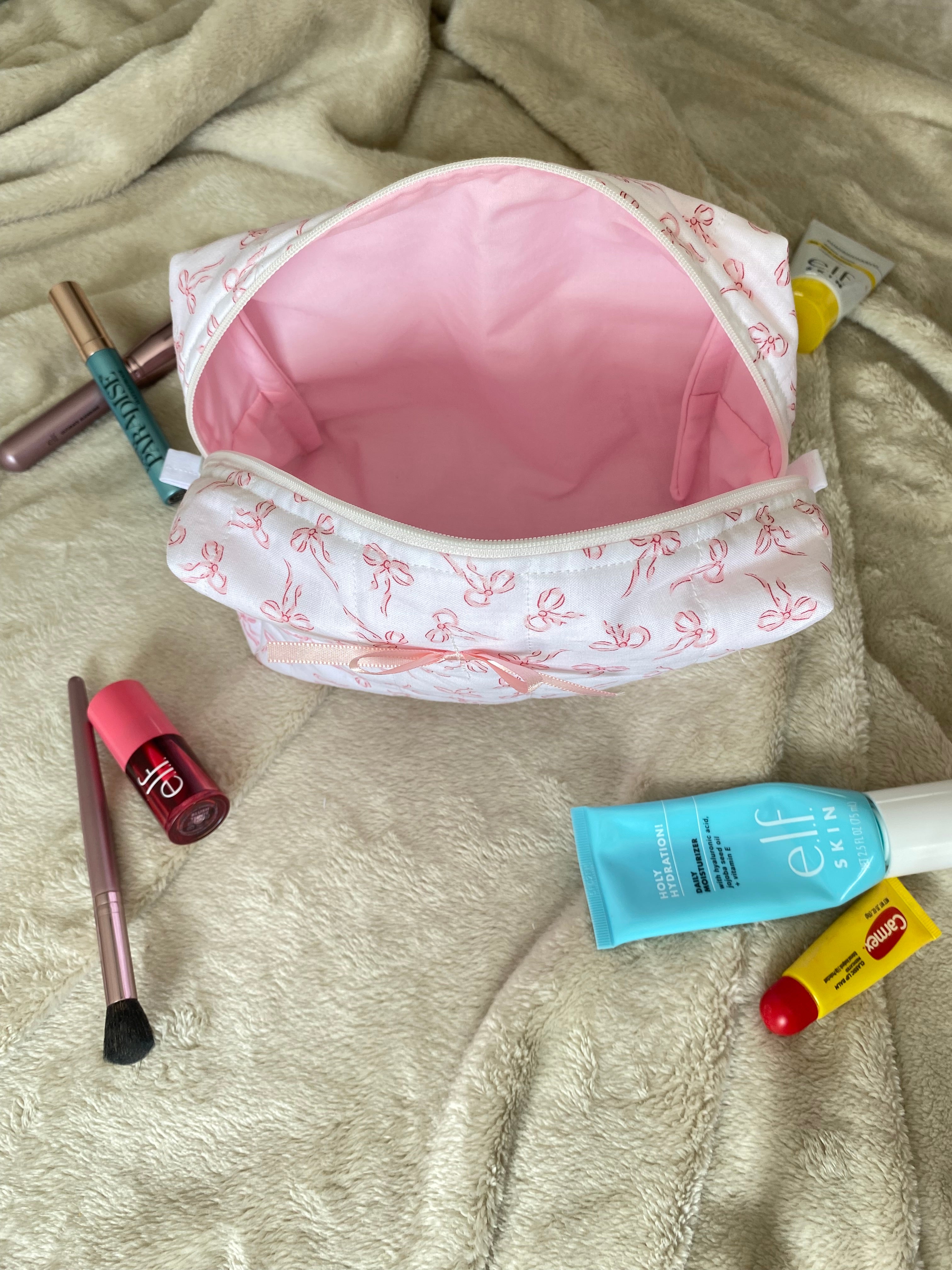 Makeup Bag - Ballerina Bows