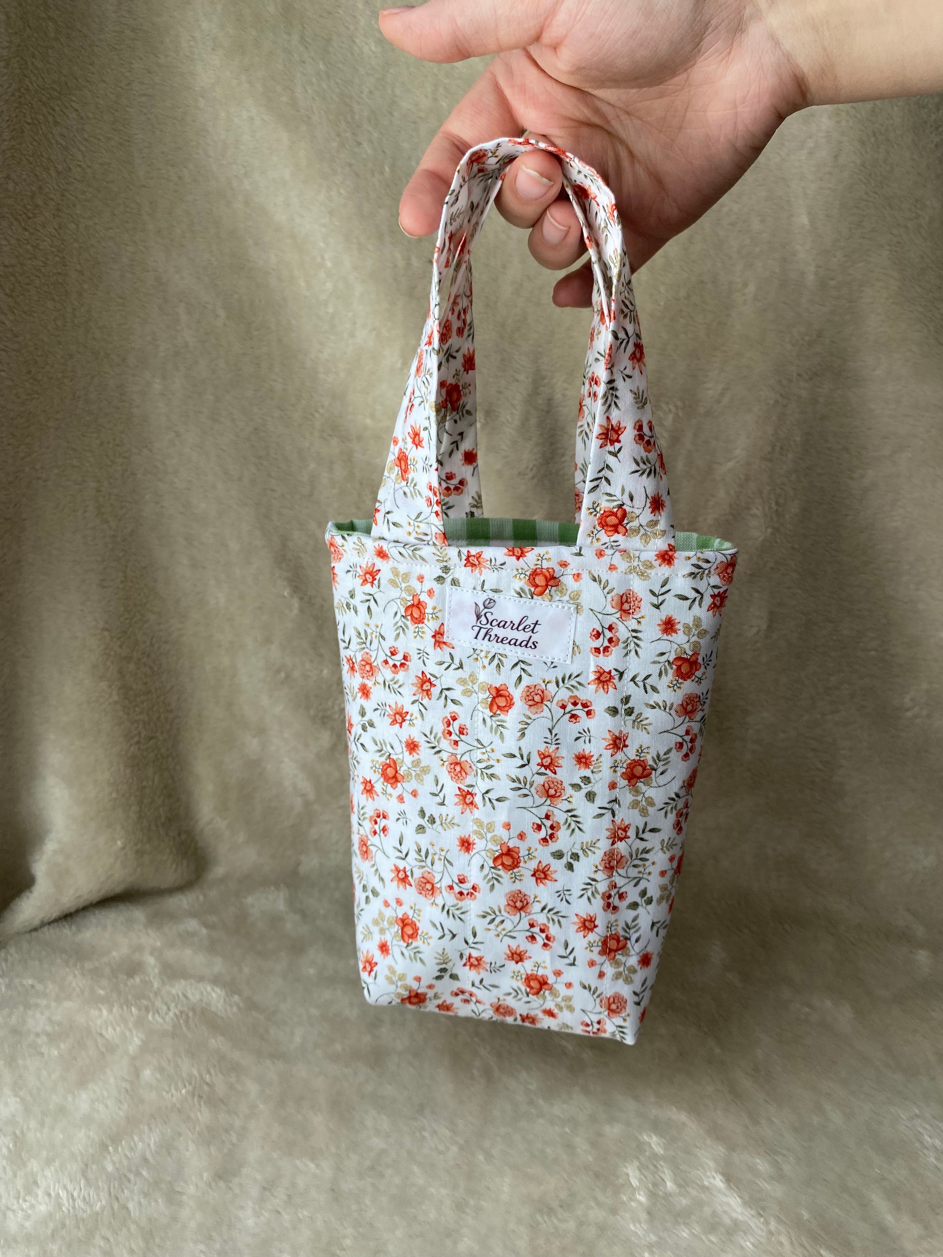 Mini tote bag - Fresh Garden