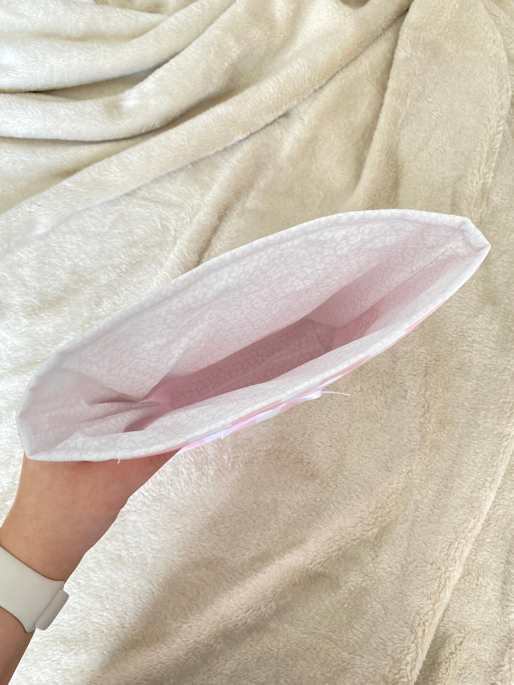 Bible Sleeve - Pink + White Stripes