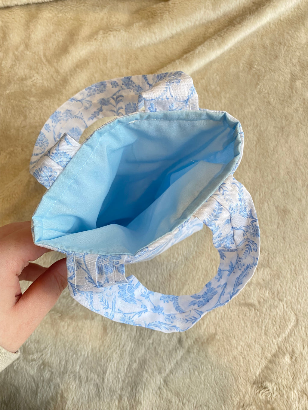 Mini tote bag - Vintage Blue