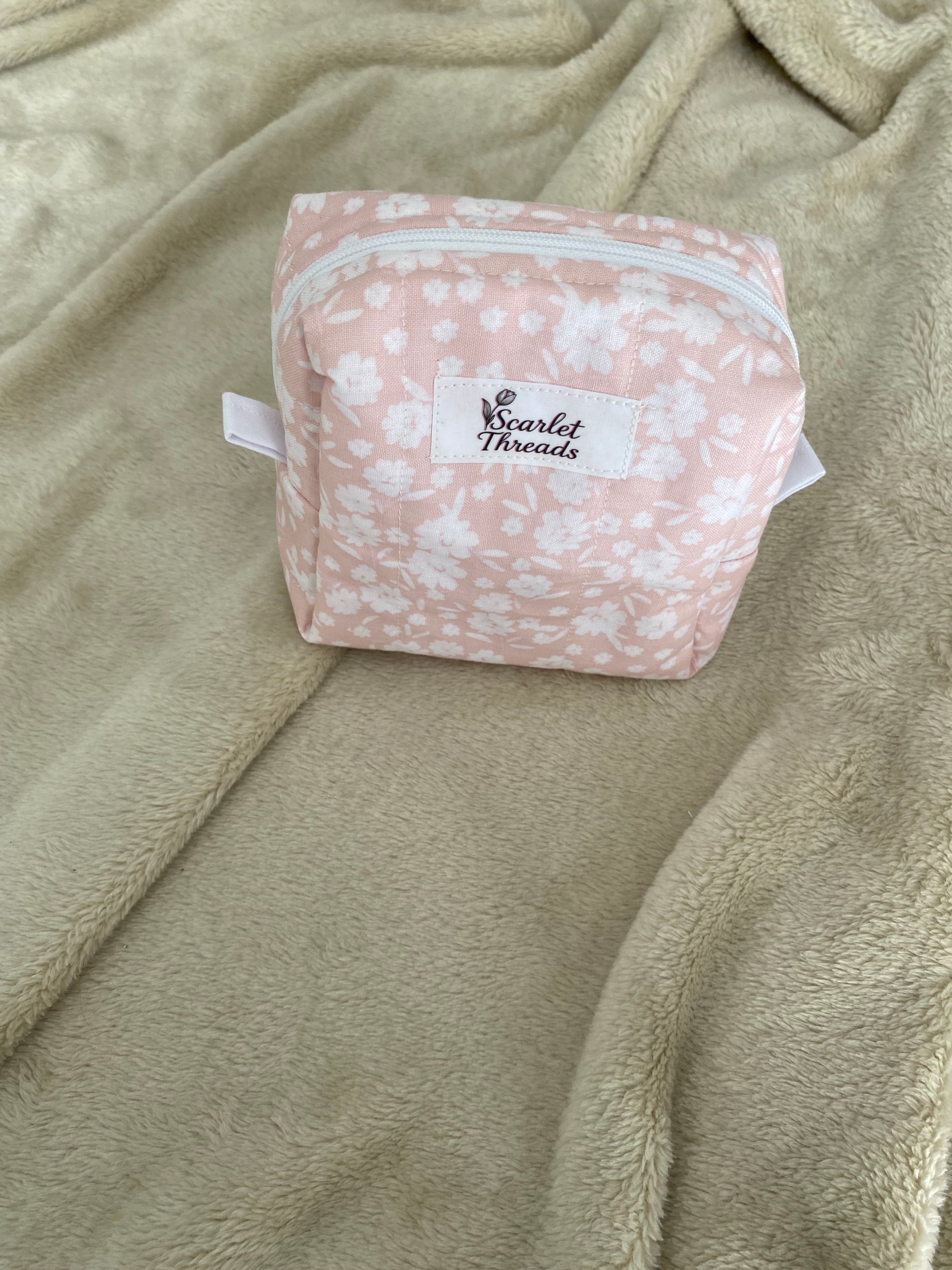 Mini Makeup Bag - Blush Meadows