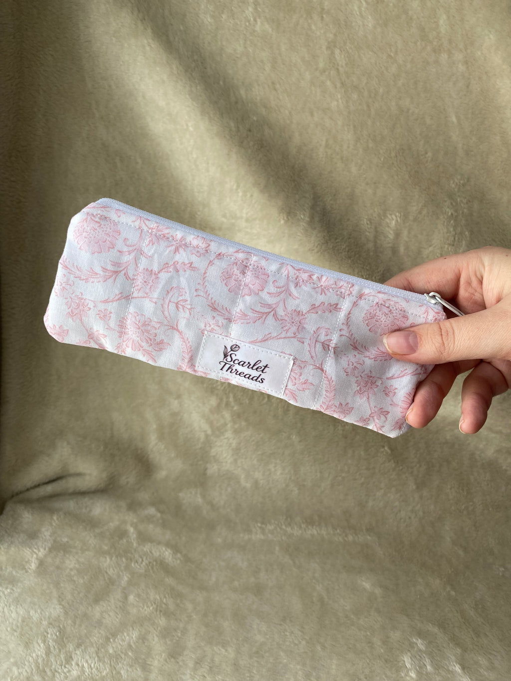 Pencil Case - Vintage Pink