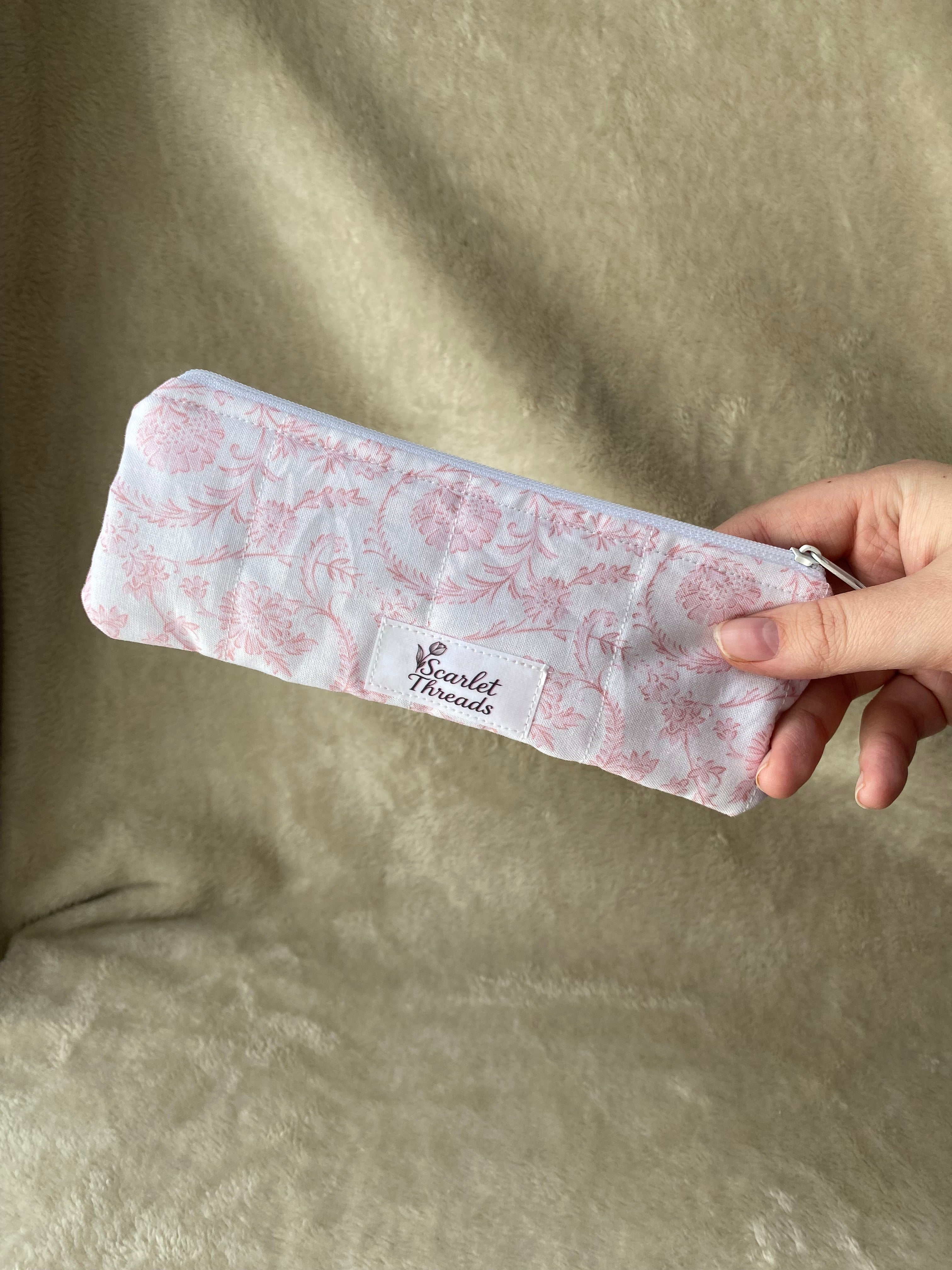 Pencil Case - Vintage Pink