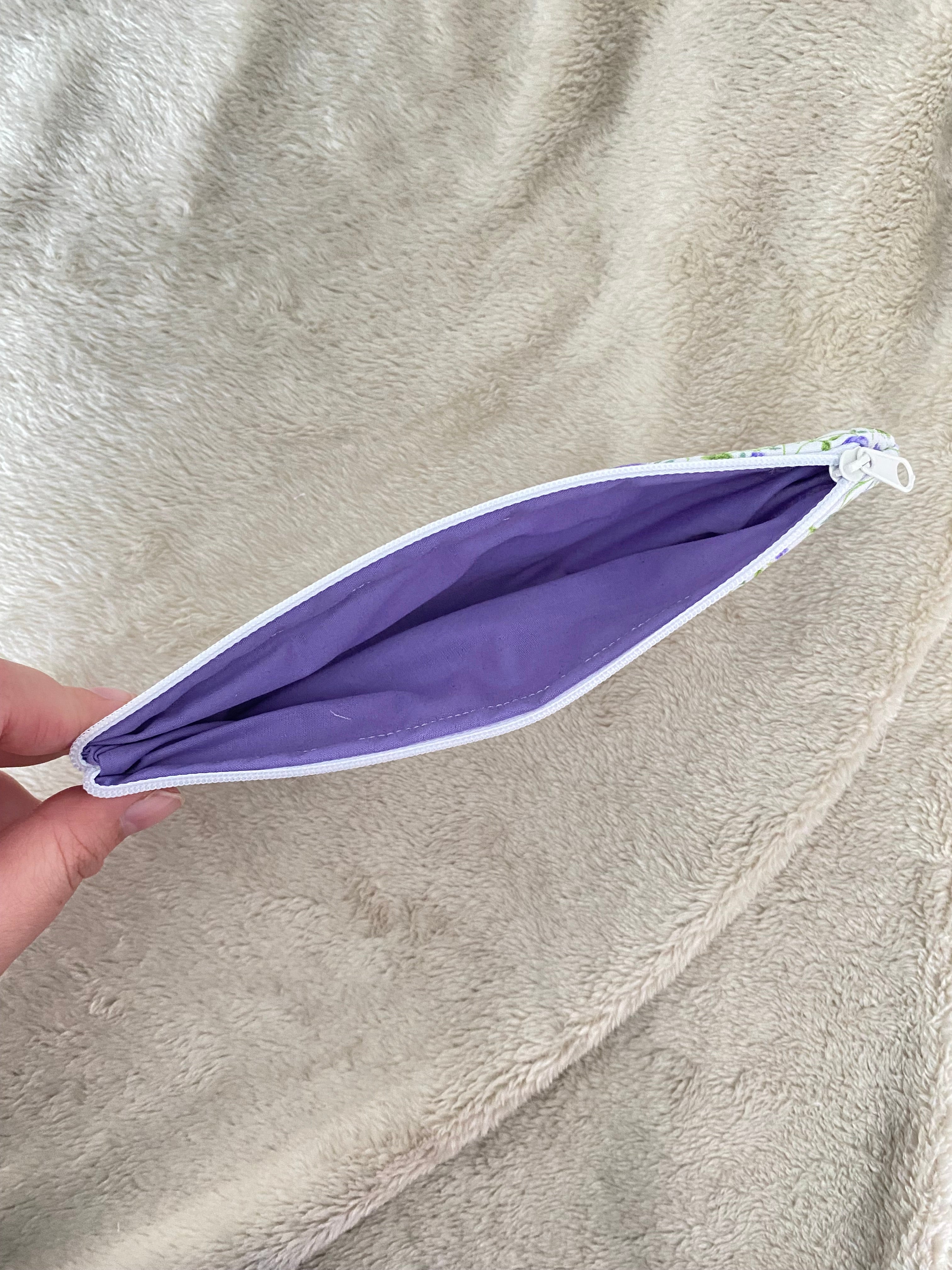 Keychain Wallet - Lavender Vine