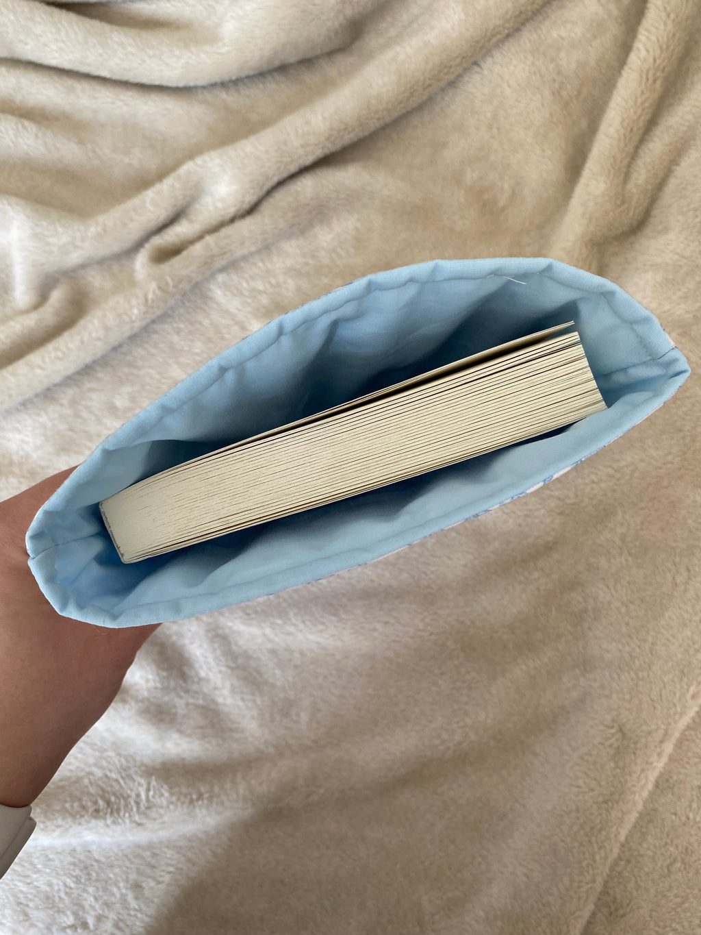 Book/E-reader Sleeve - Vintage Blue