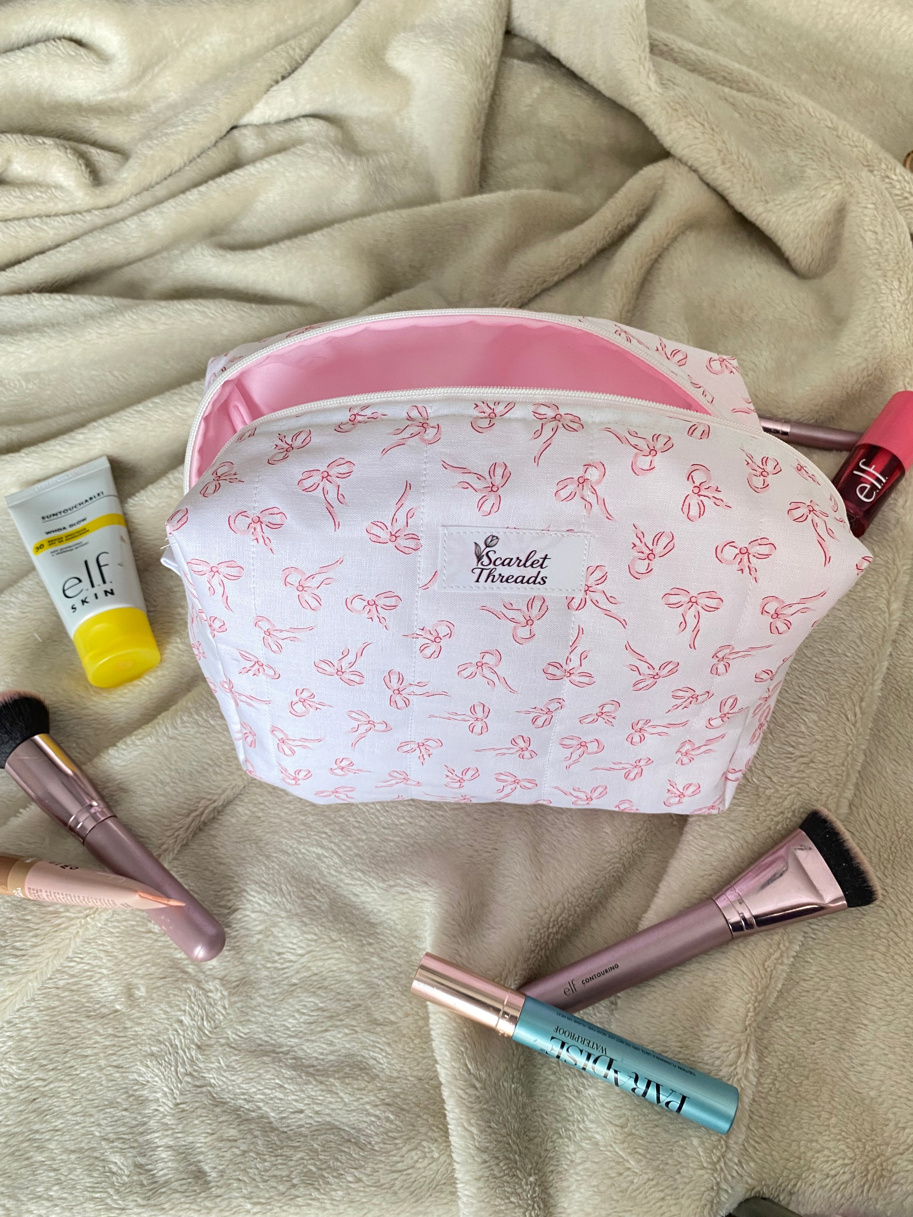 Makeup Bag - Ballerina Bows