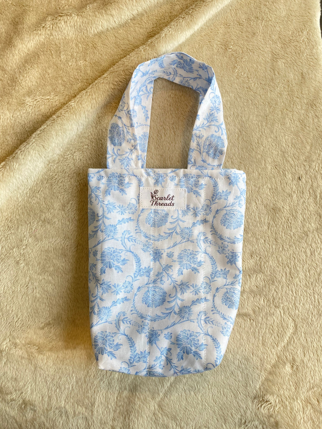 Mini tote bag - Vintage Blue