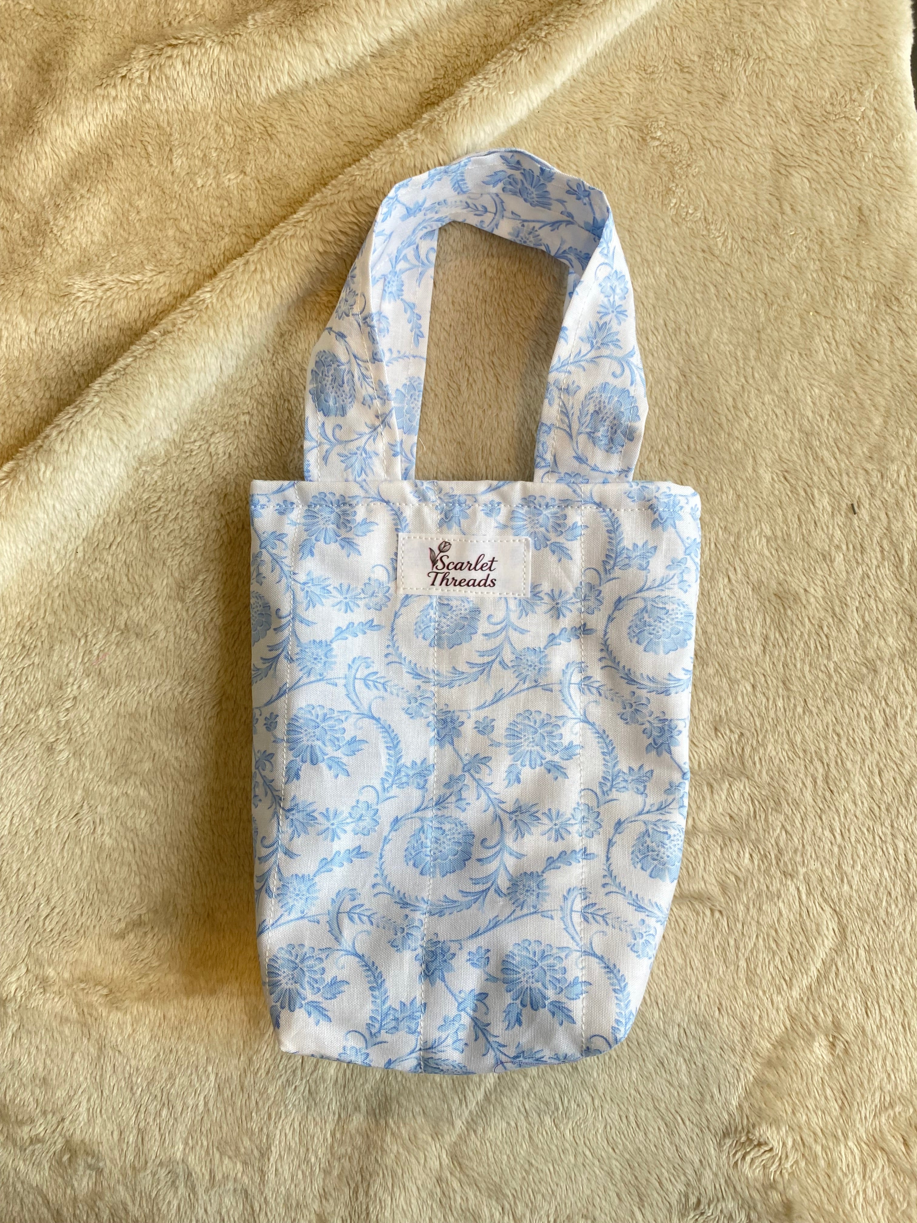 Mini tote bag - Vintage Blue