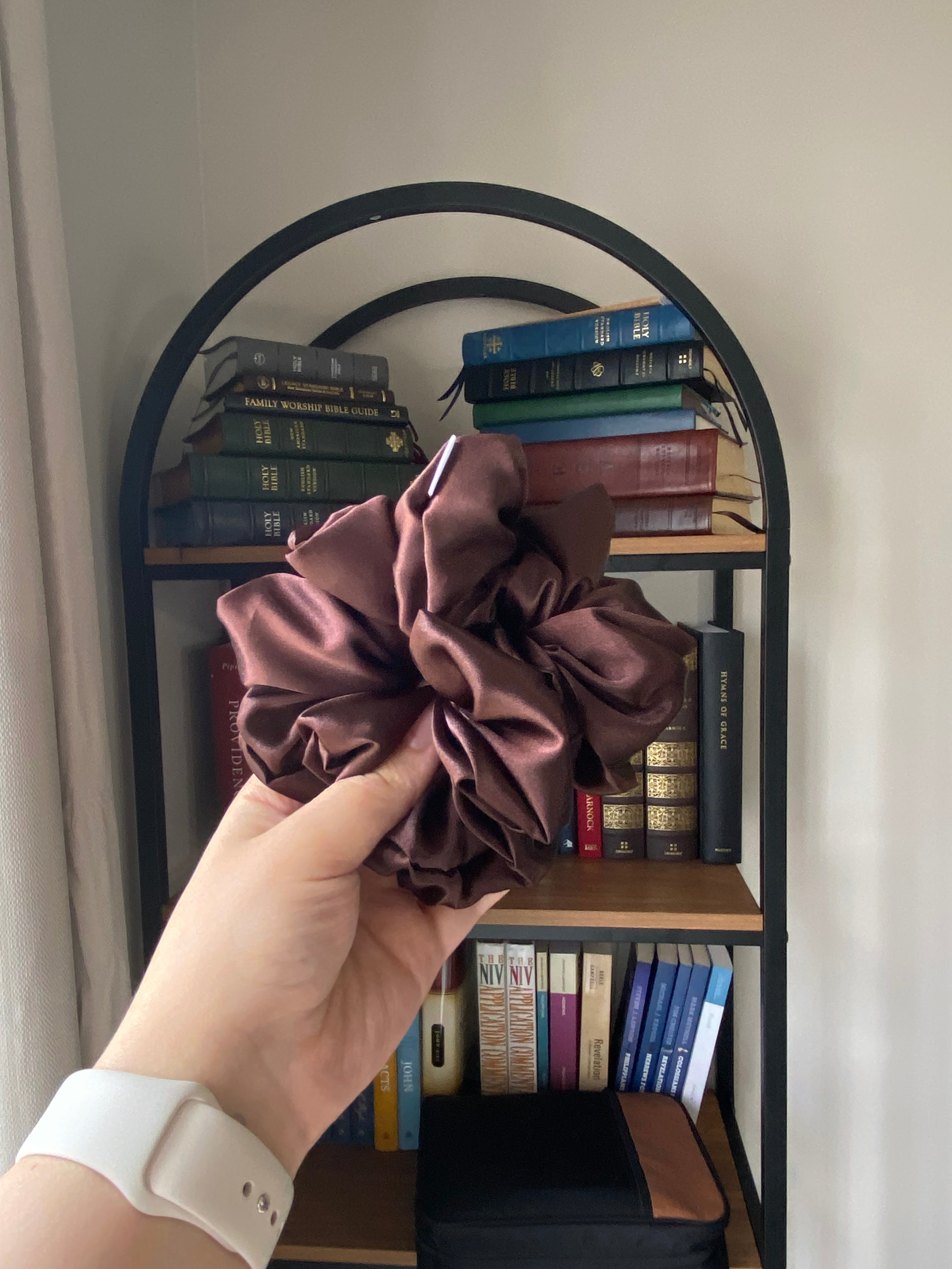 Scrunchie - Chocolate Brown