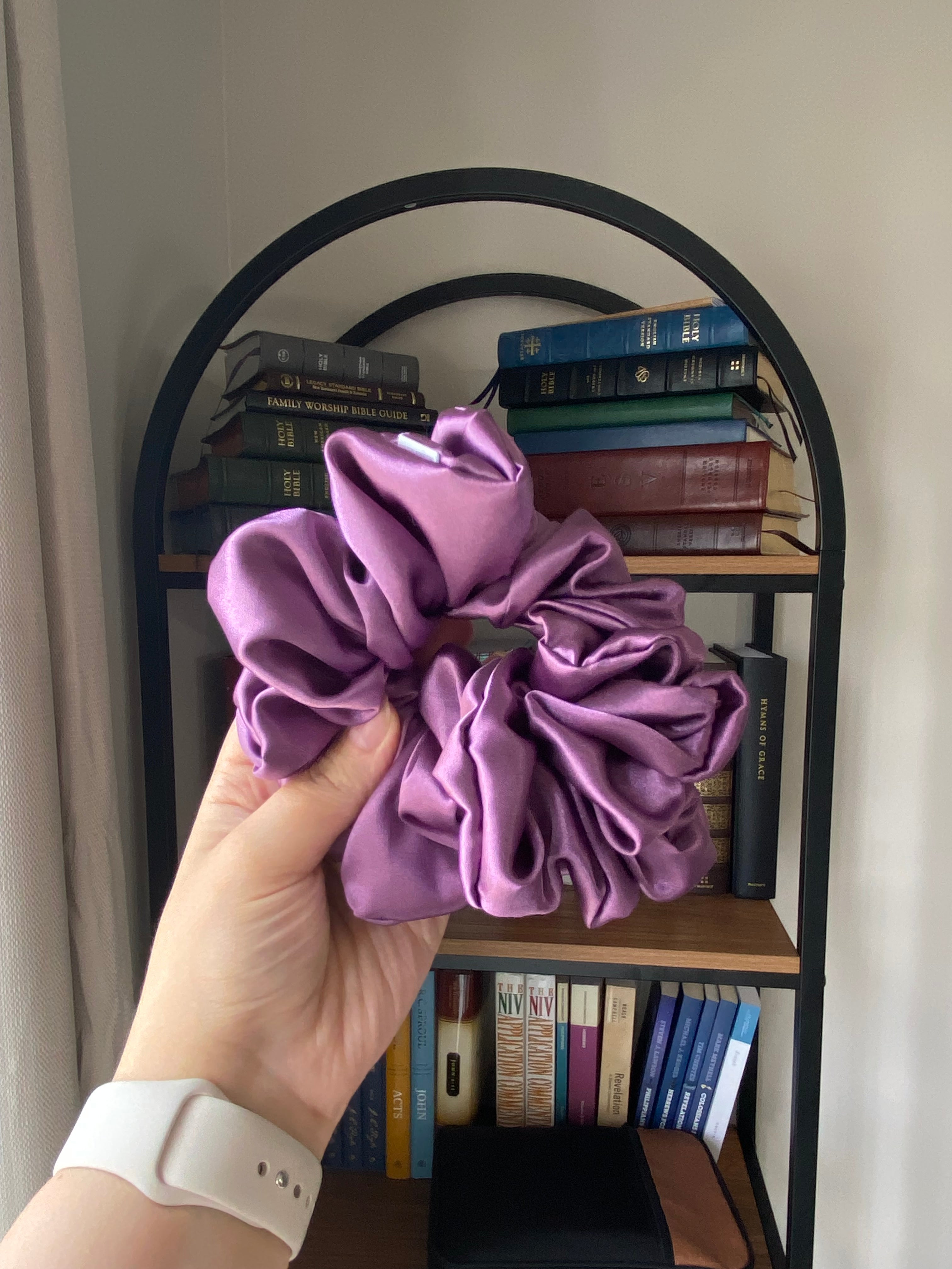 Scrunchie - Mauve Purple