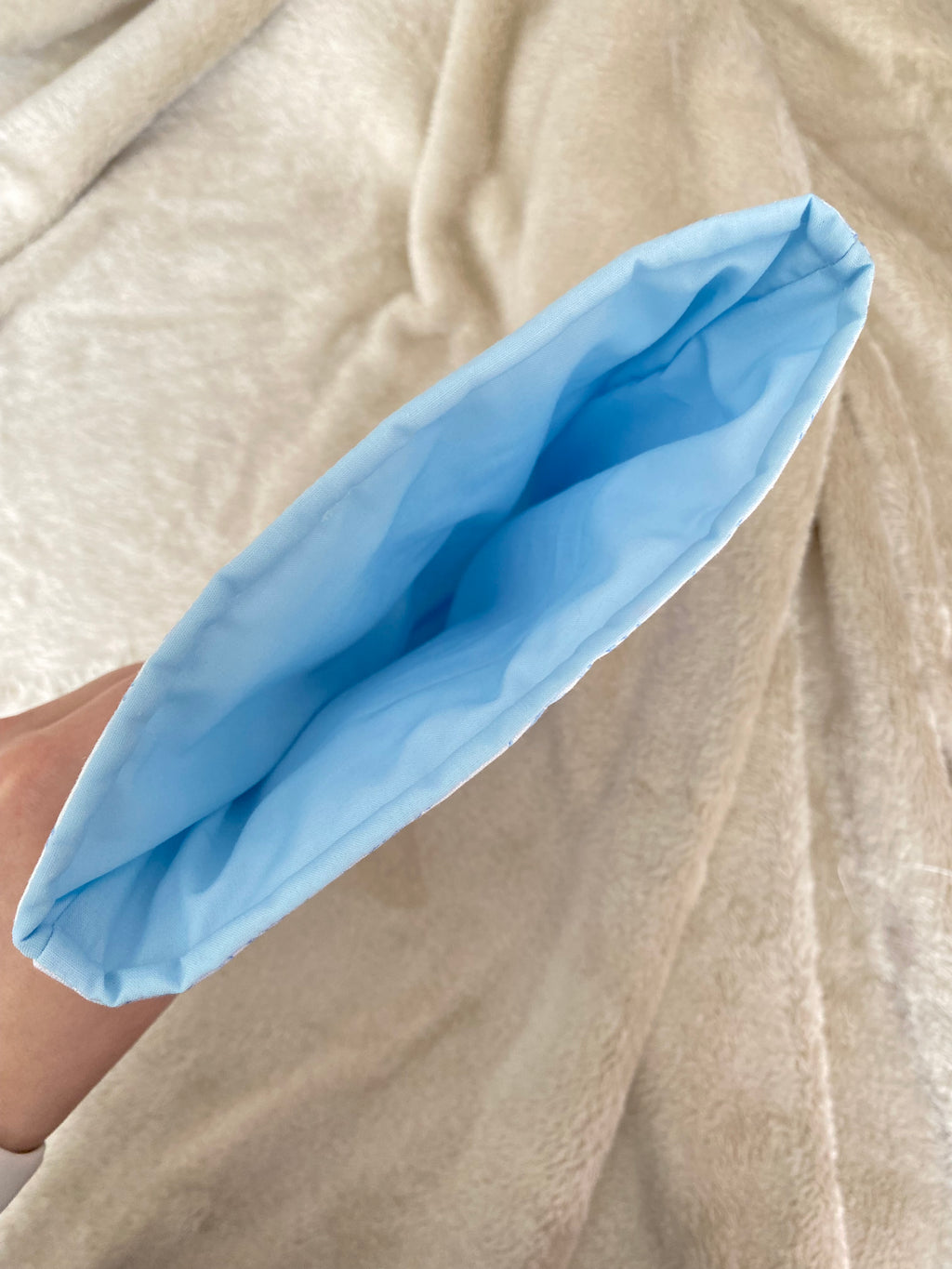 Book/E-reader Sleeve - Vintage Blue