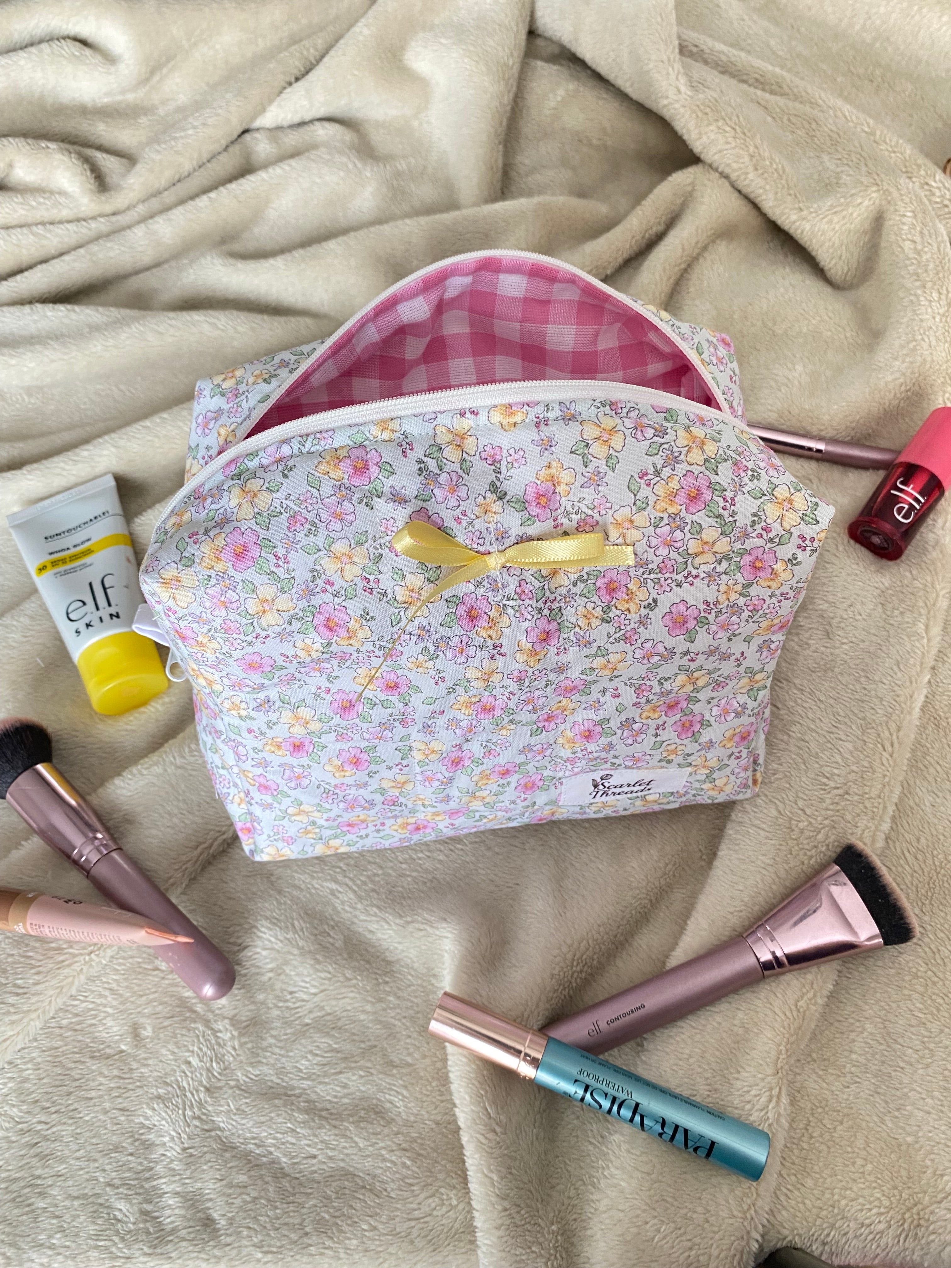 Makeup Bag - Pretty Peonies