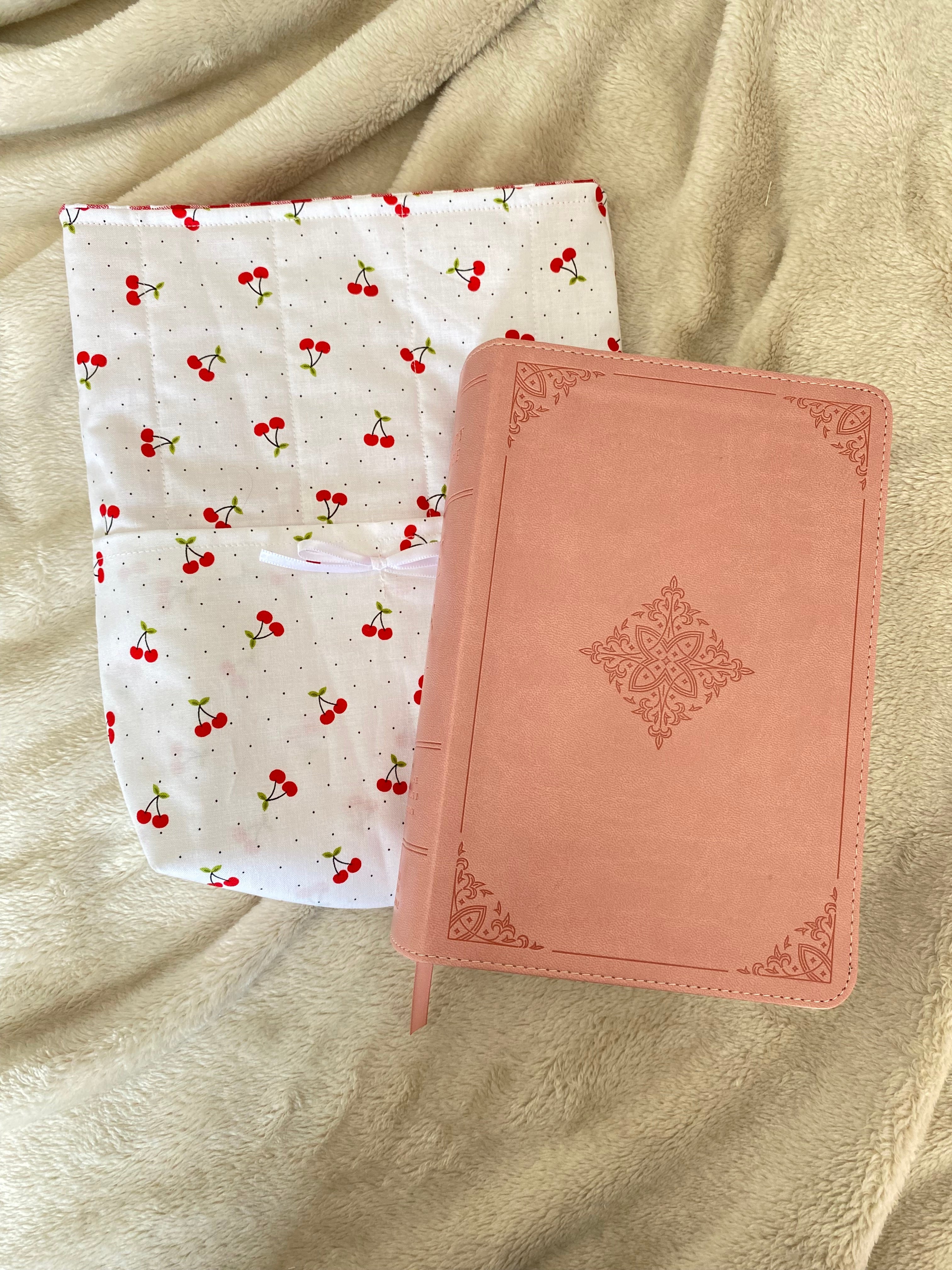 Bible Sleeve - Cherry Picnic