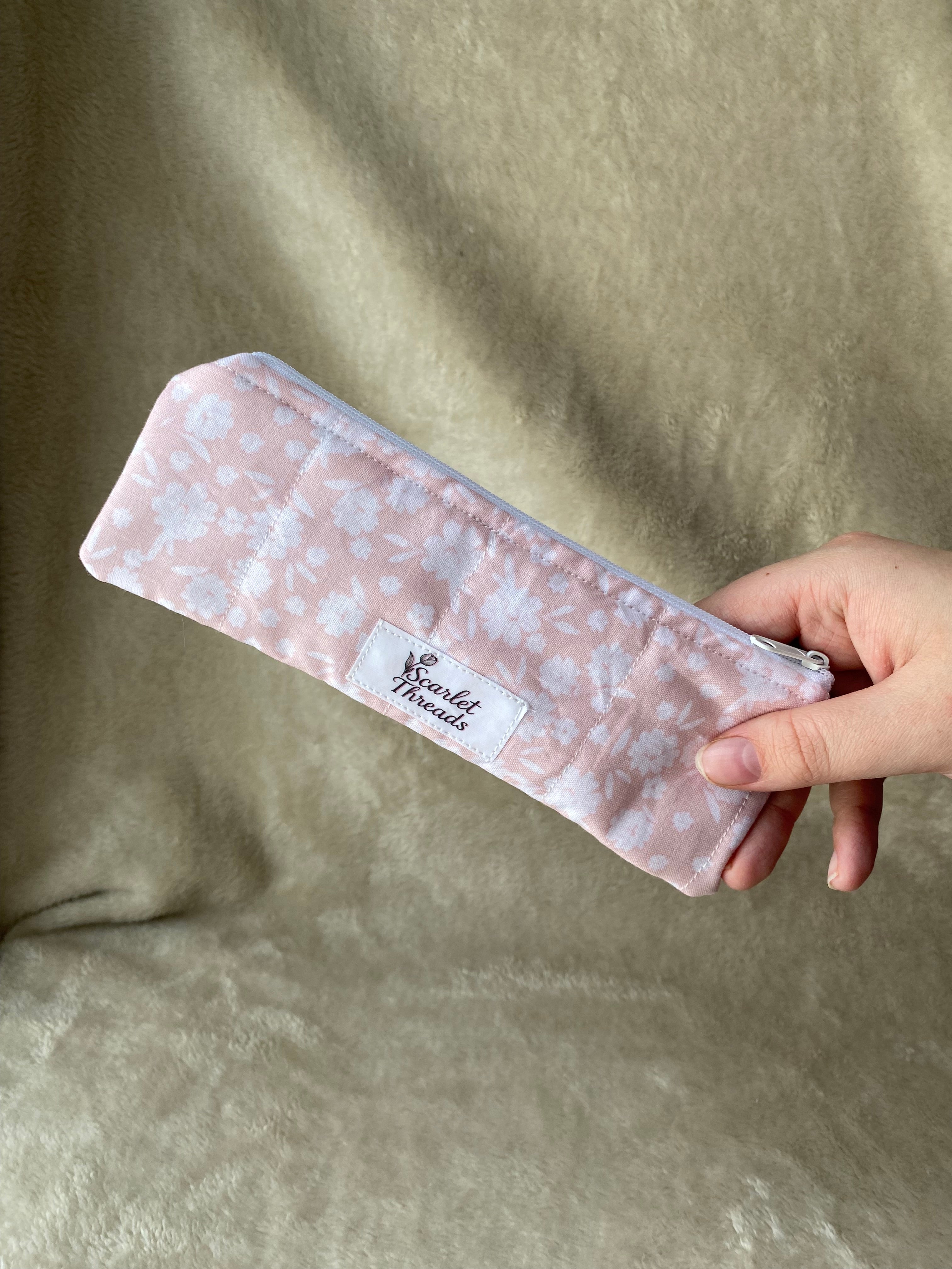 Pencil Case - Blush Meadows