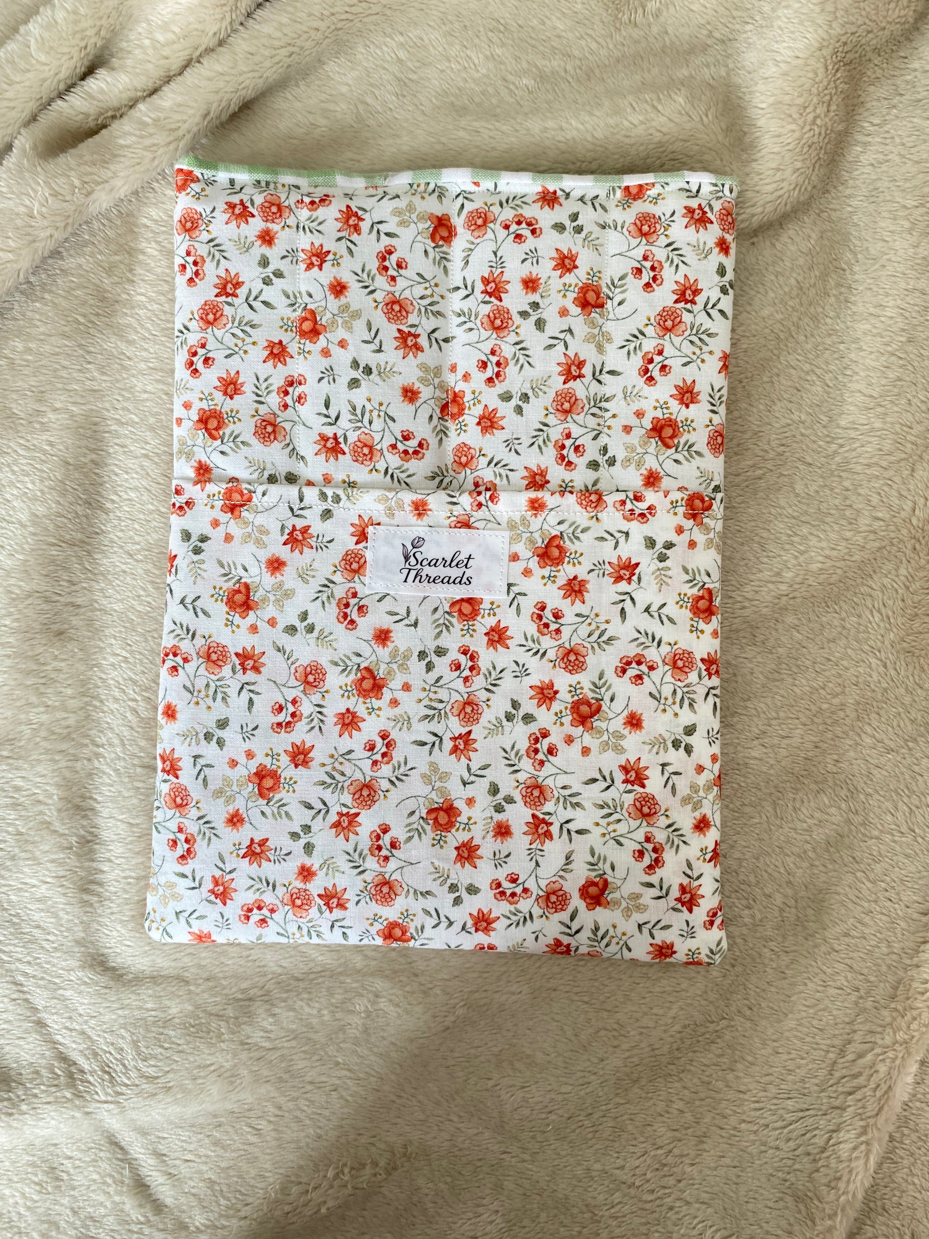 Book/E-reader Sleeve - Fresh Garden