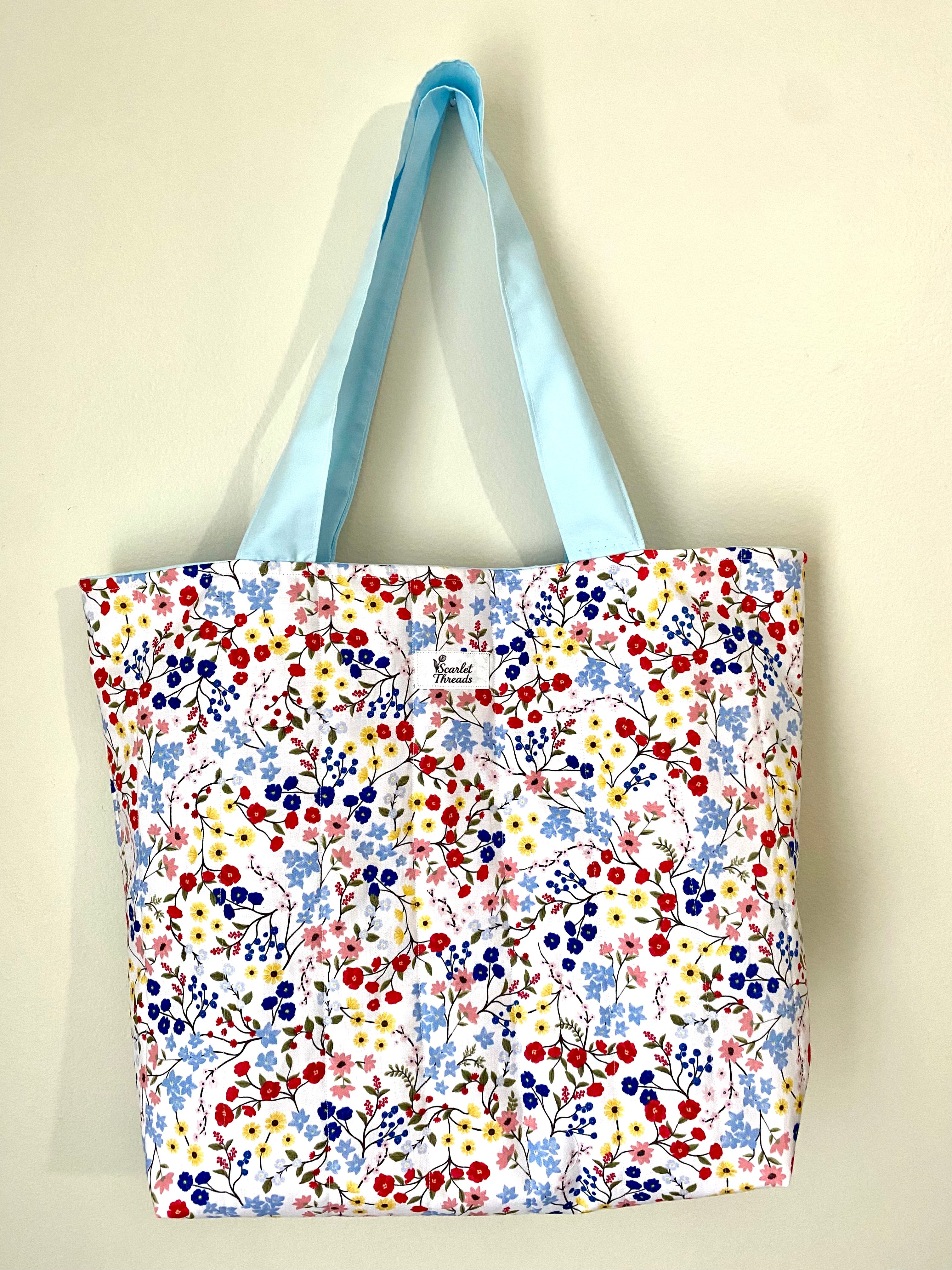 Medium Tote - Summer Wildflower