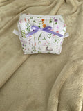 Mini Makeup Bag - Whimsical Wildflowers