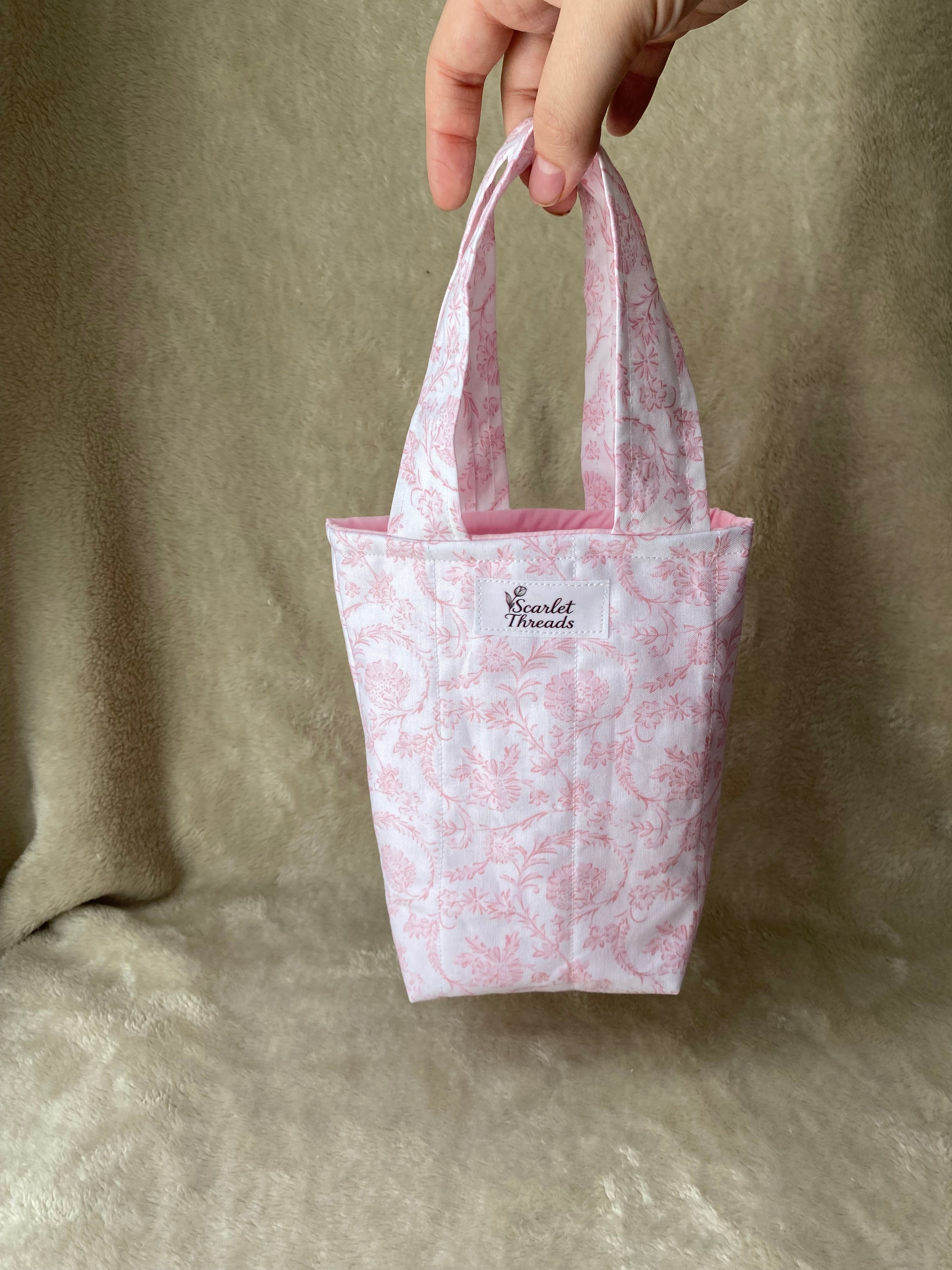 Mini tote bag - Vintage Pink