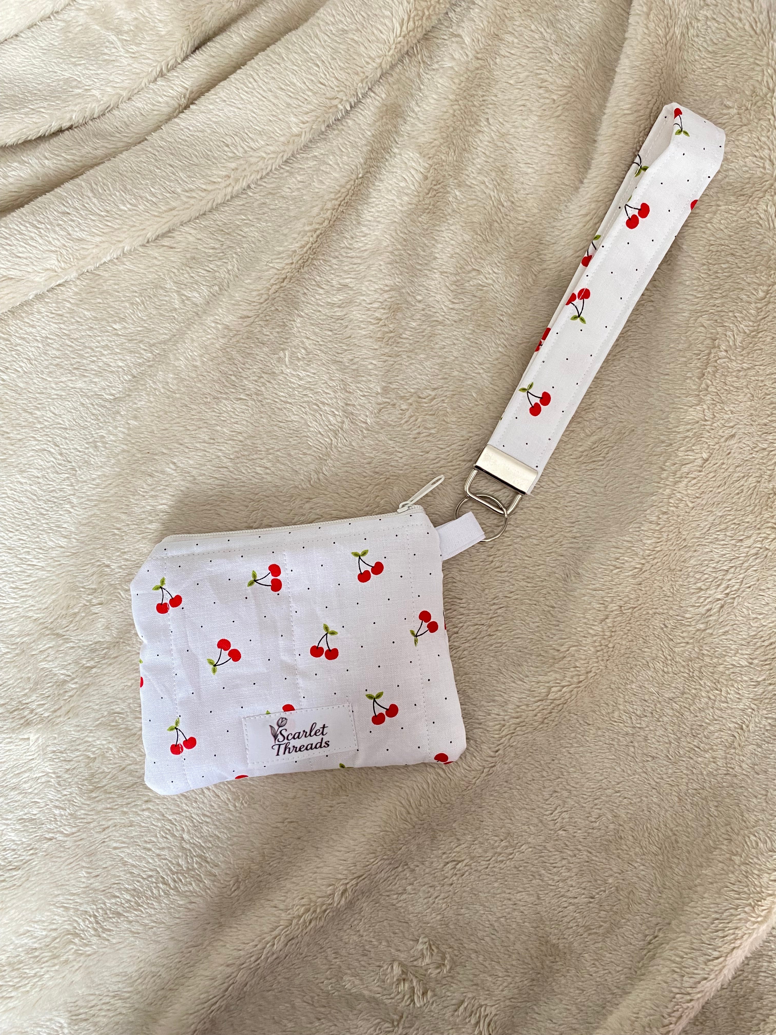 Wristlet - Cherry Picnic
