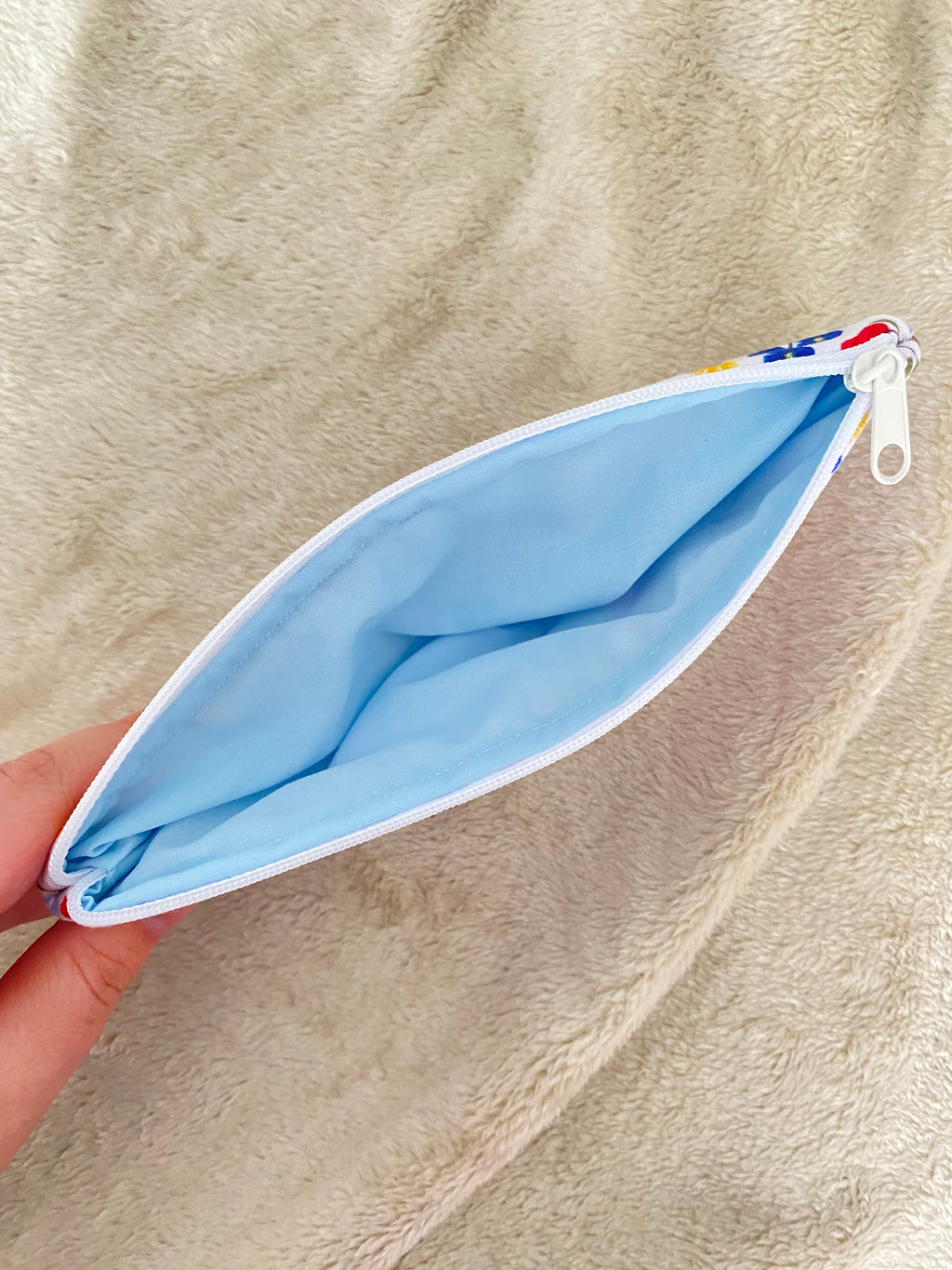 Pencil Case - Vintage Blue