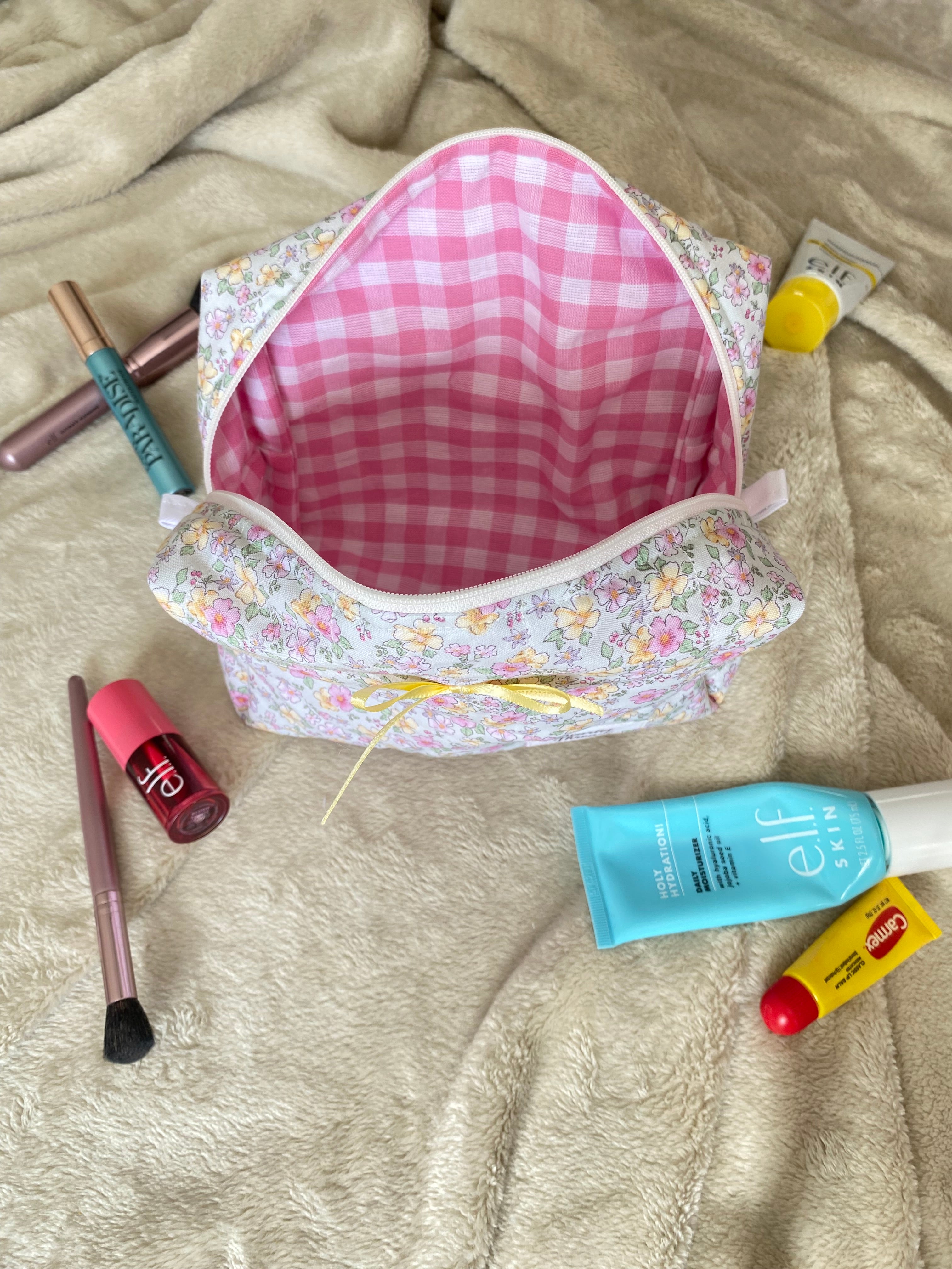 Makeup Bag - Pretty Peonies