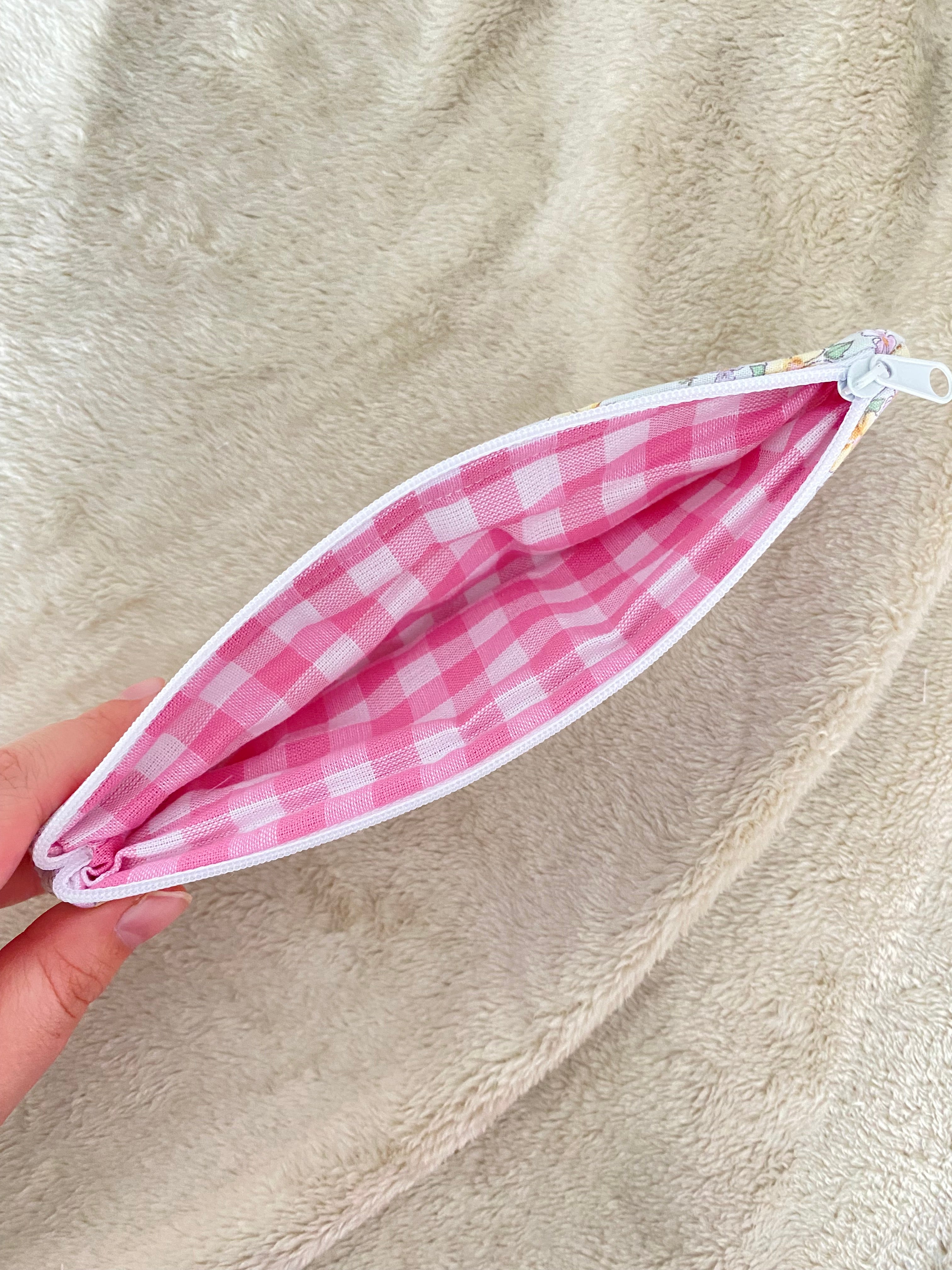 Keychain Wallet - Pretty Peonies