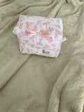 Mini Makeup Bag - Ballerina Bows