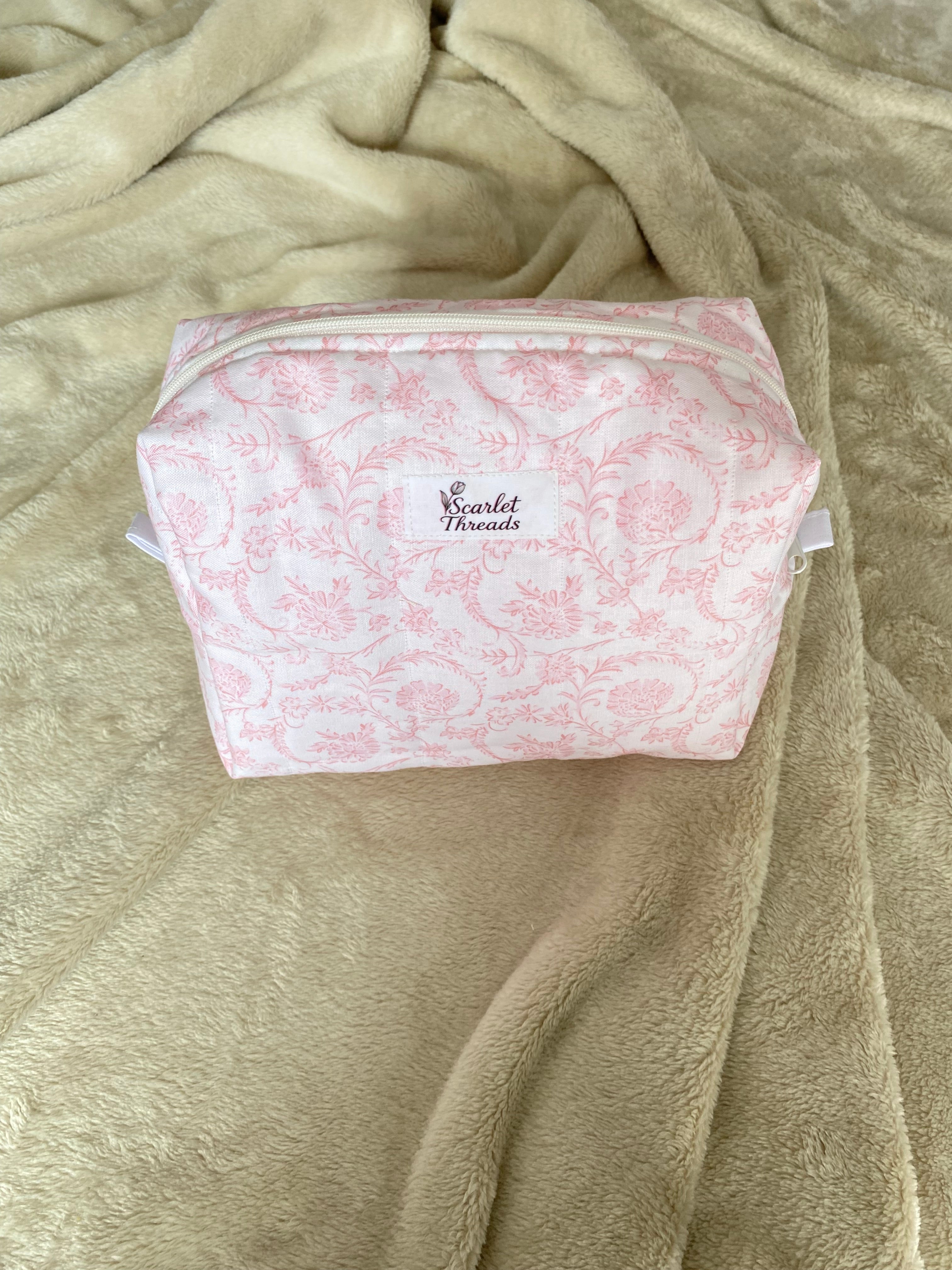 Makeup Bag - Vintage Pink