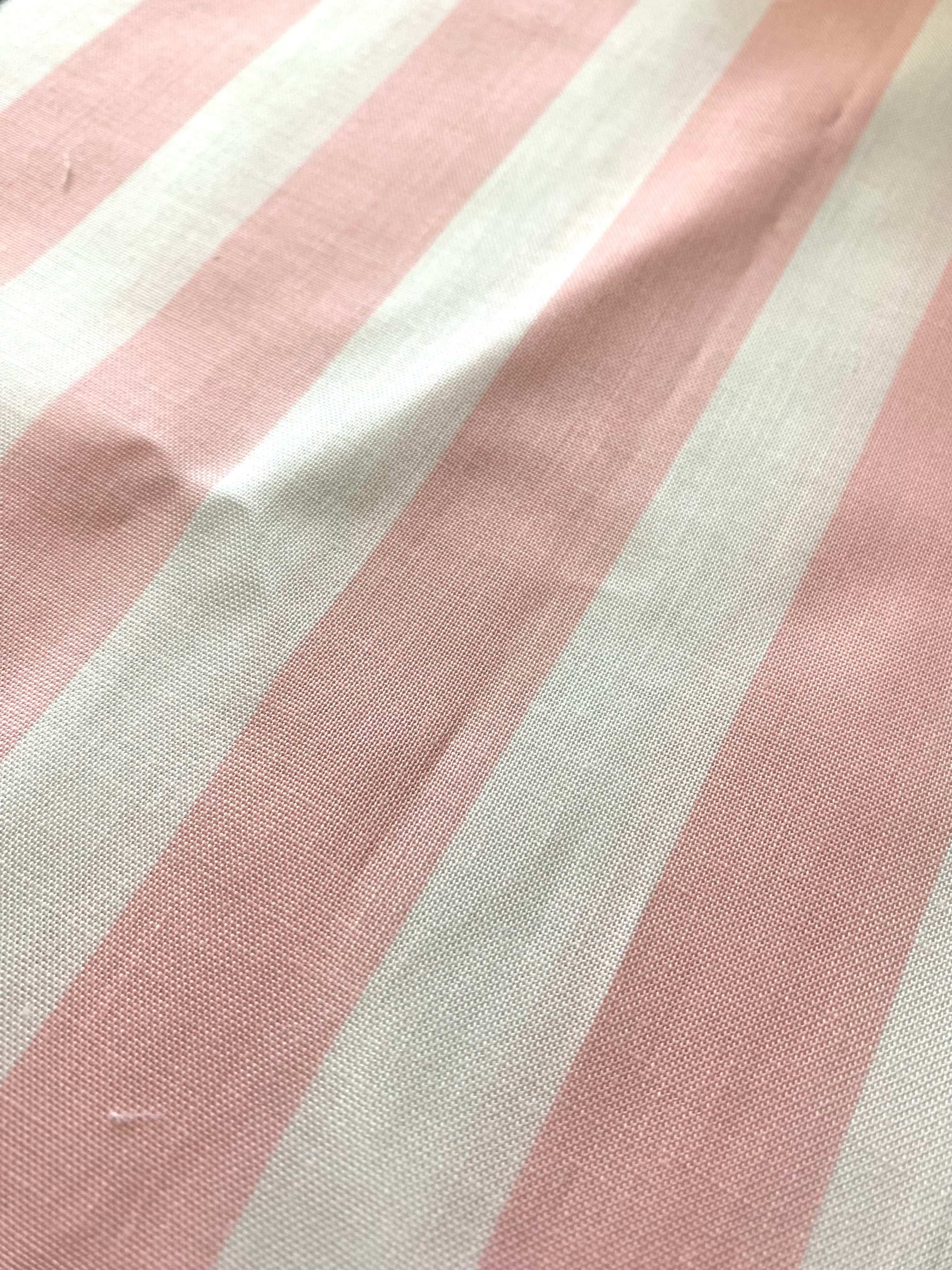 Wristlet - Pink + White Stripes