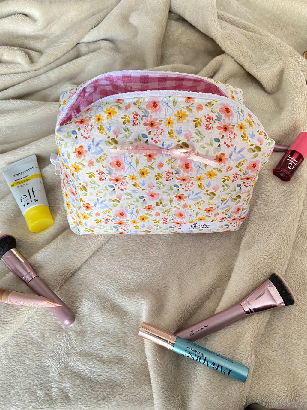 Makeup Bag - Golden Spring