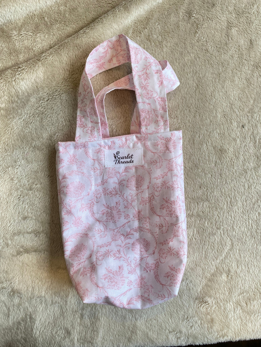 Mini tote bag - Vintage Pink