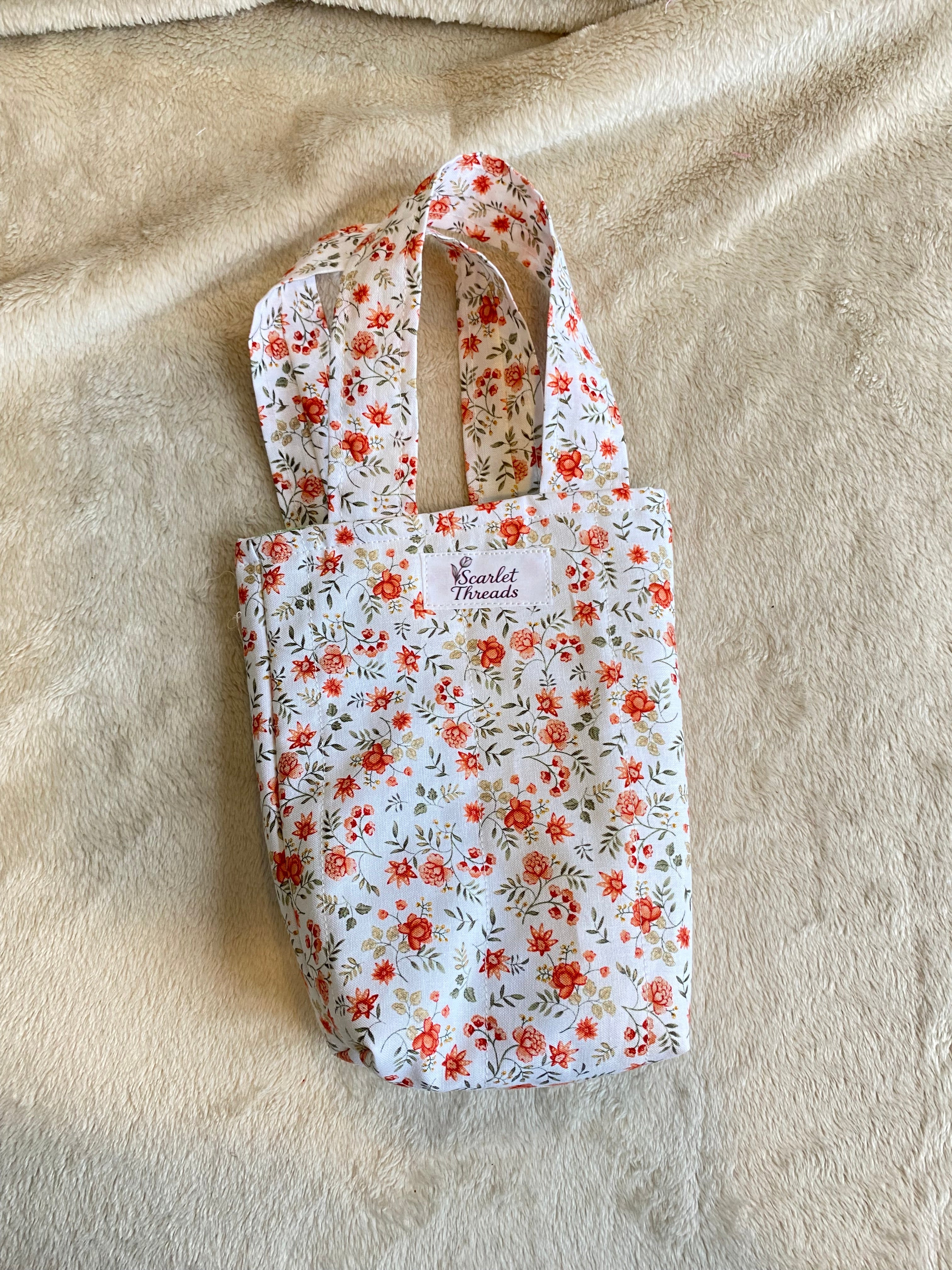 Mini tote bag - Fresh Garden