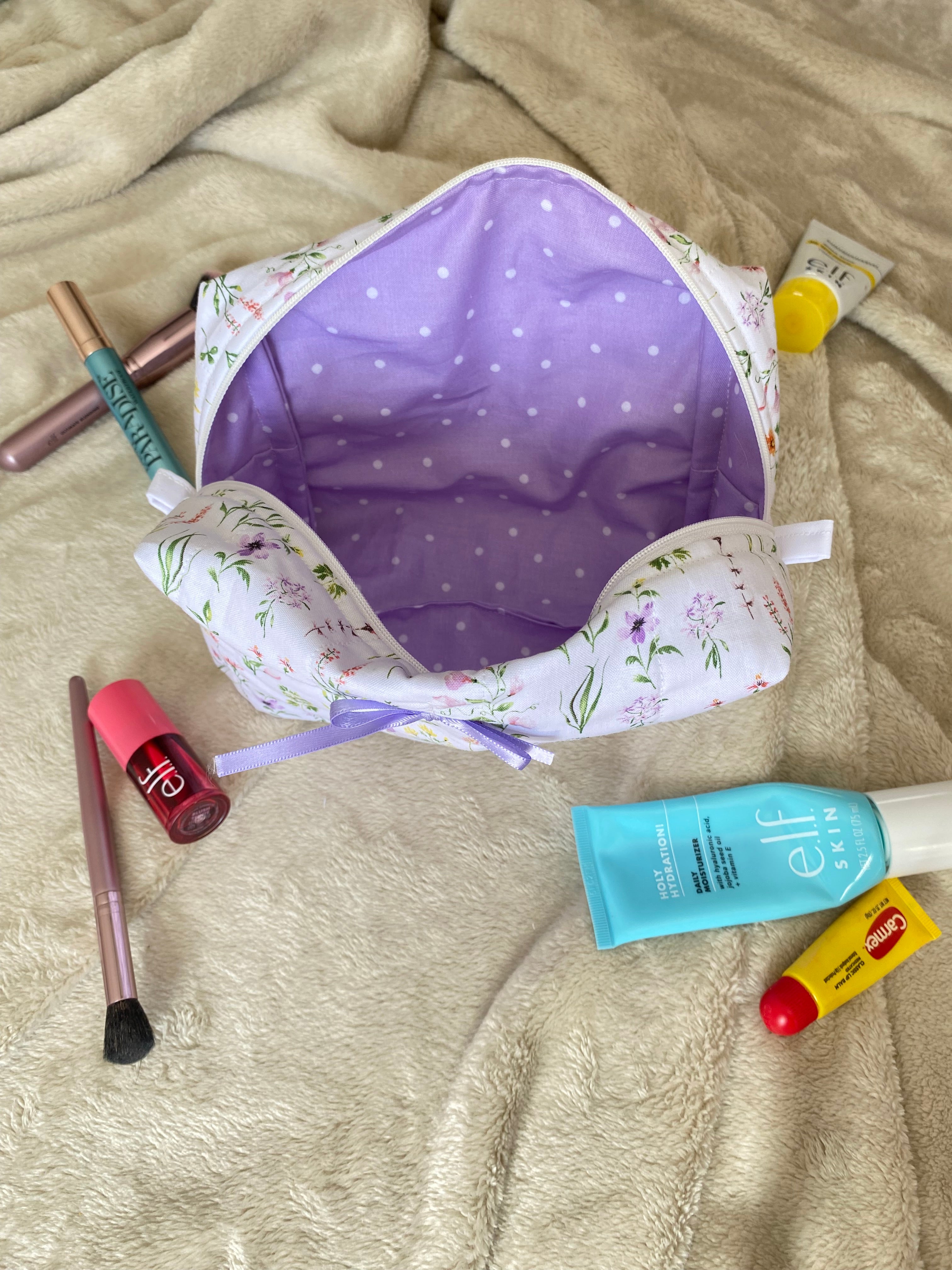 Makeup Bag - Whimsical Wildflower