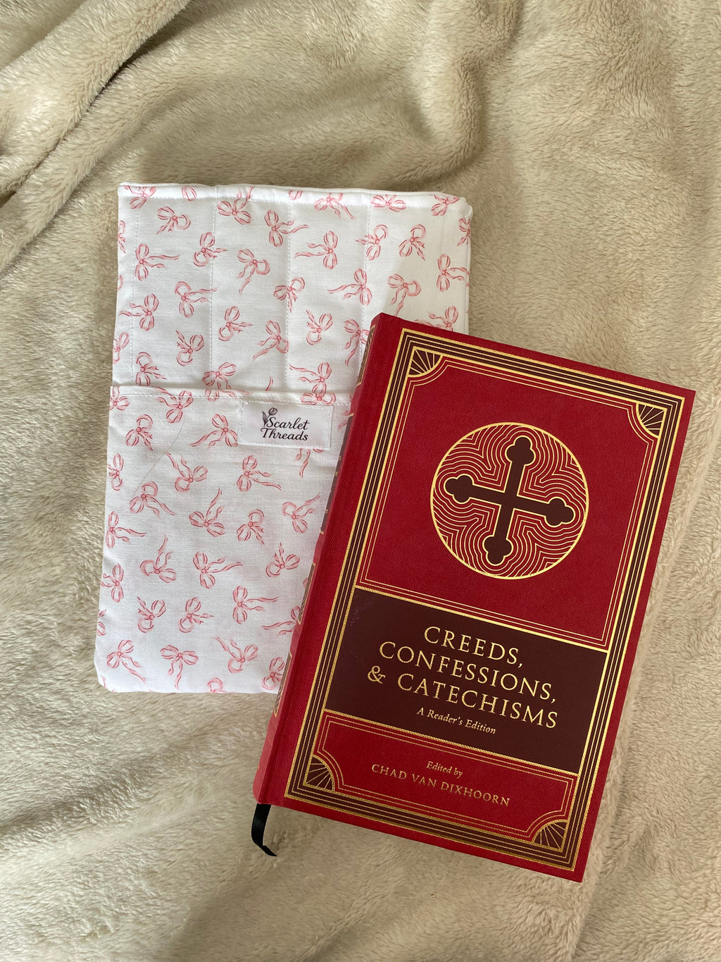 Book/E-readerSleeve - Ballerina Bows