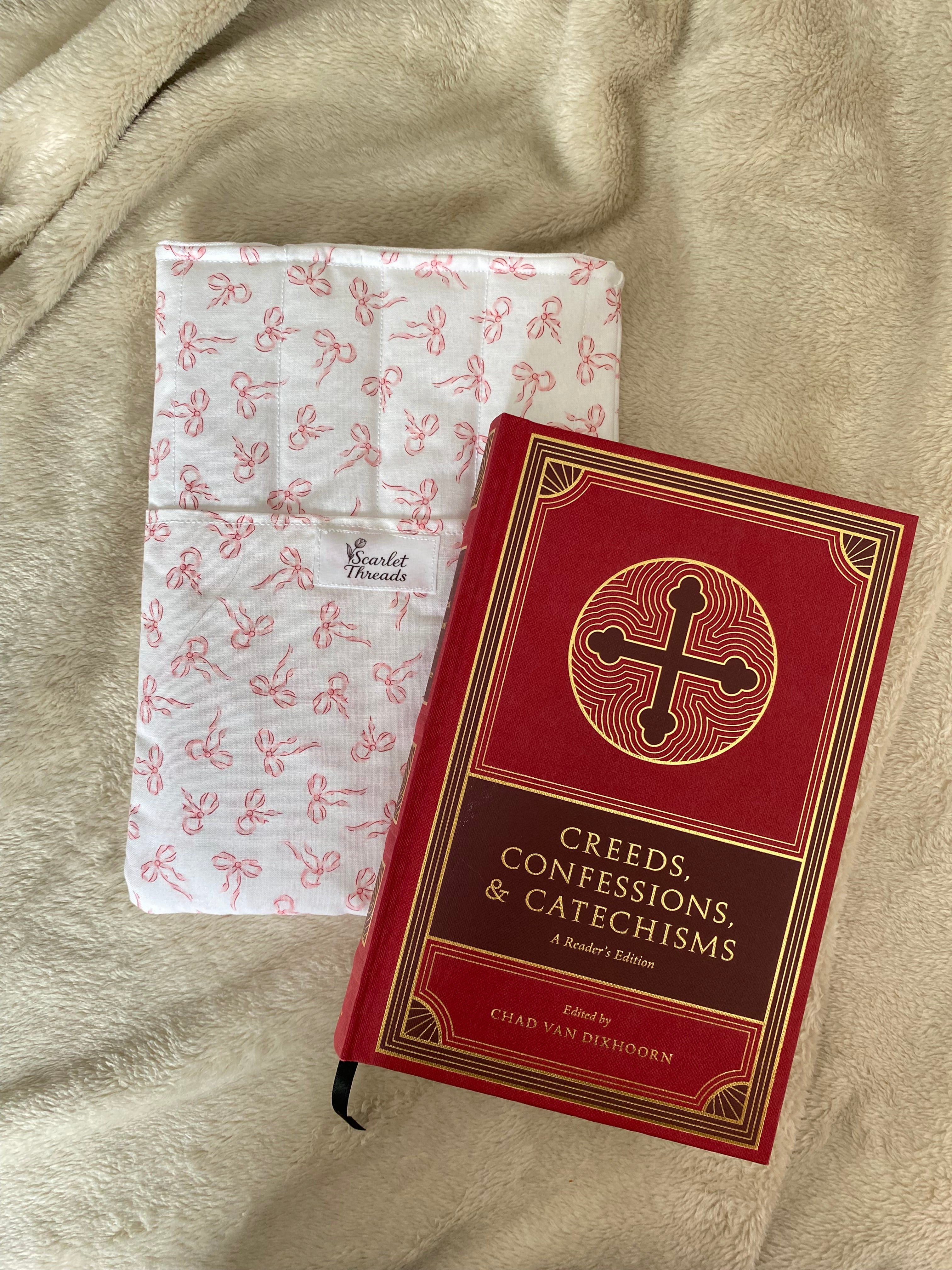 Book/E-readerSleeve - Ballerina Bows