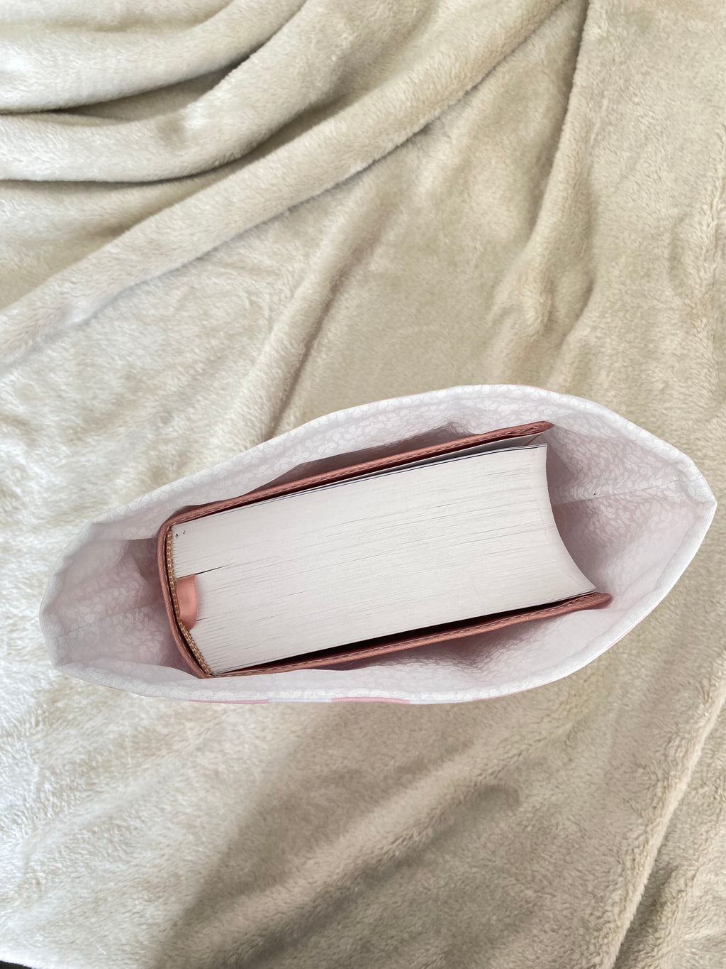 Bible Sleeve - Pink + White Stripes