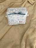Mini Makeup Bag - Vintage Blue