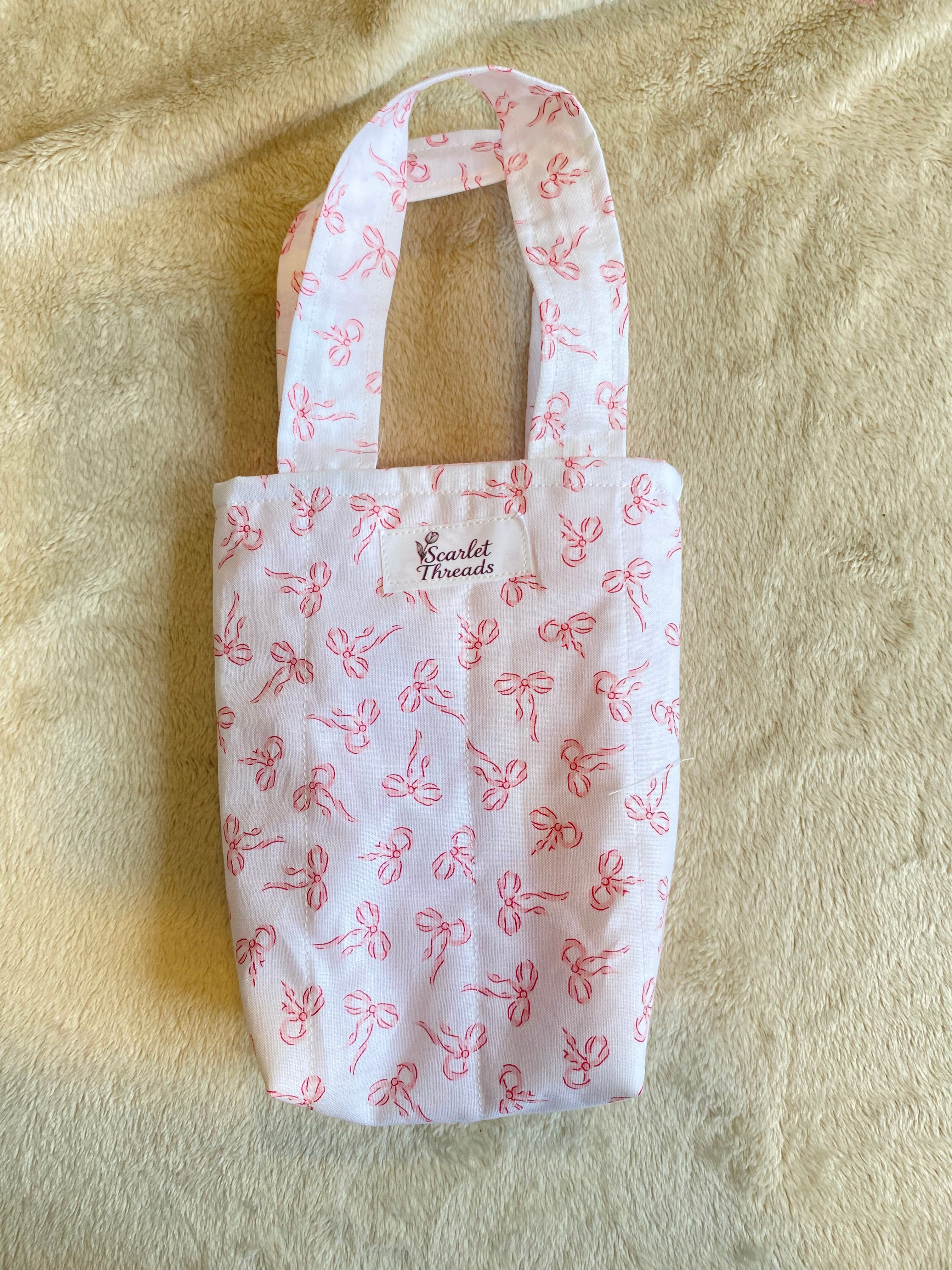 Mini tote bag - Ballerina Bows