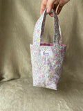 Mini tote bag - Pretty Peonies