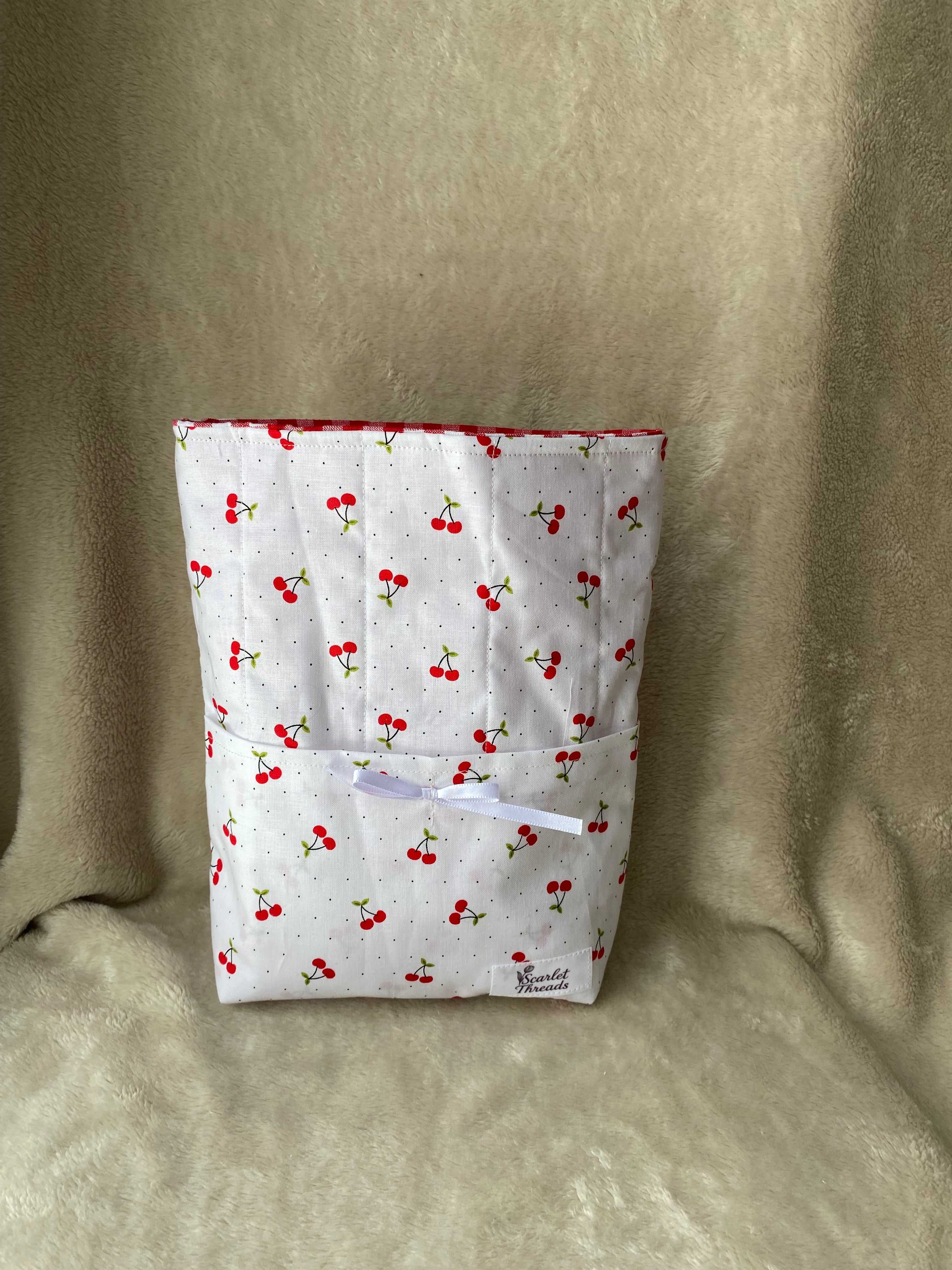 Bible Sleeve - Cherry Picnic