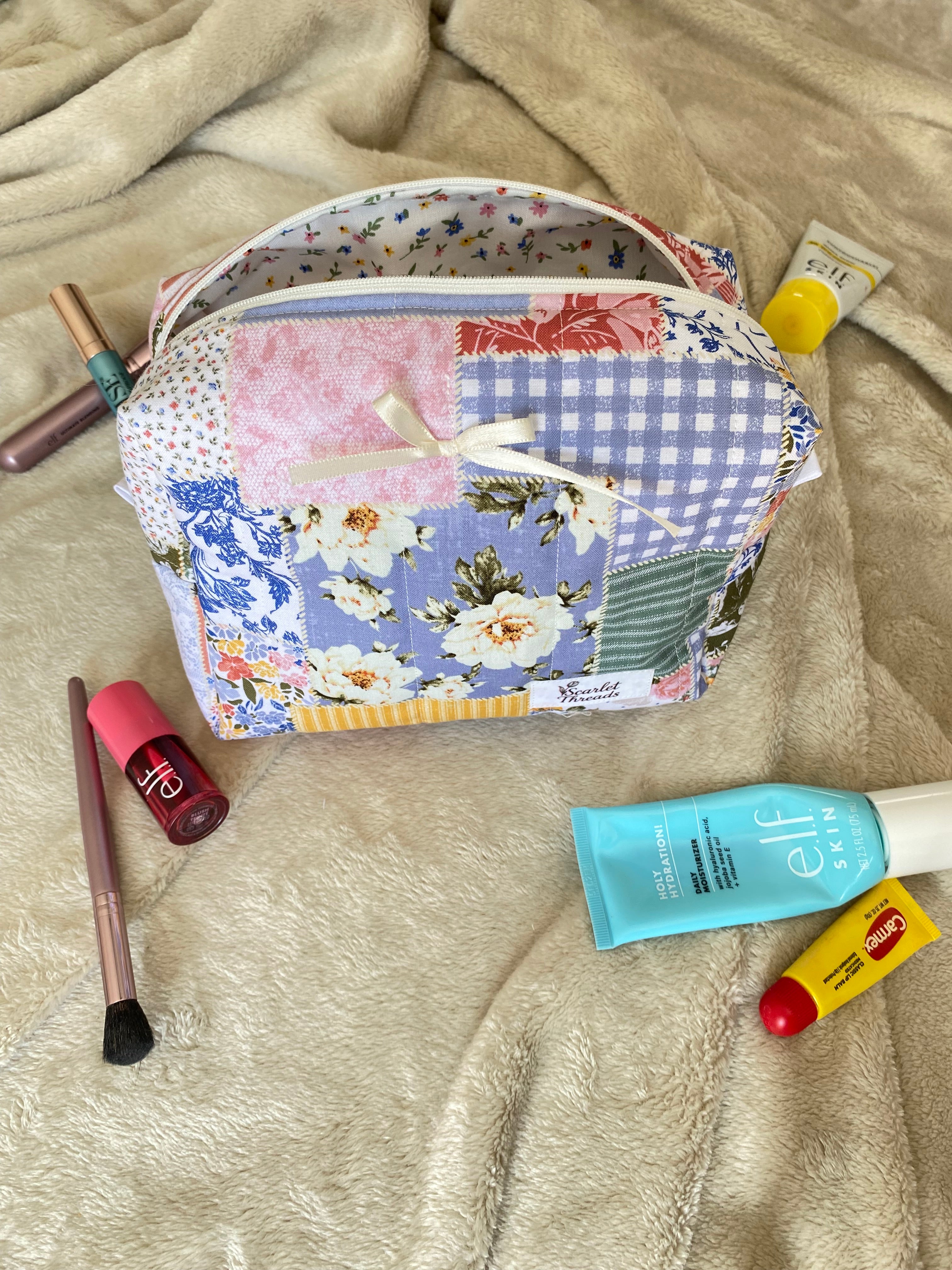 Makeup Bag - Prairie Patchwork