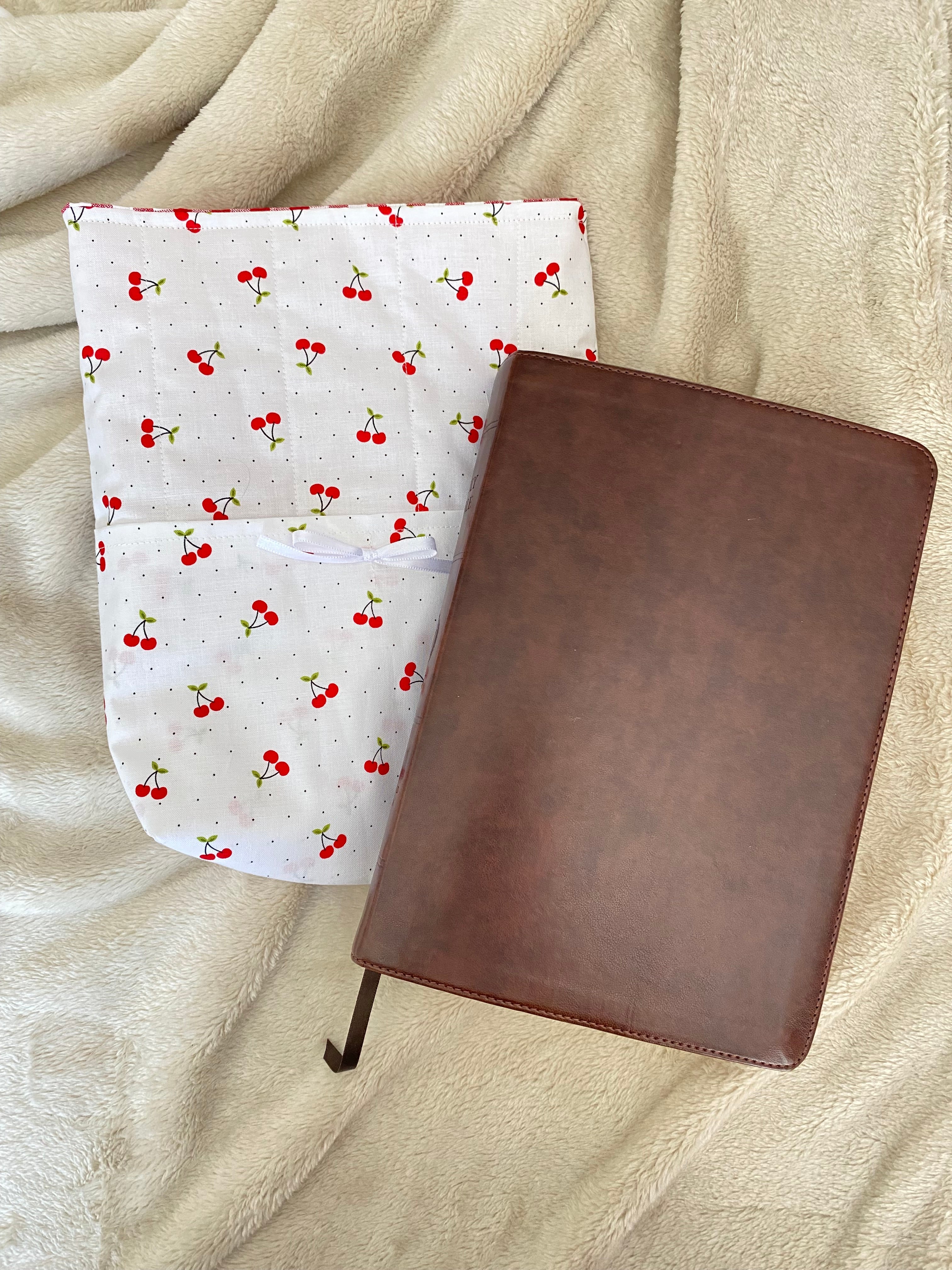 Bible Sleeve - Cherry Picnic