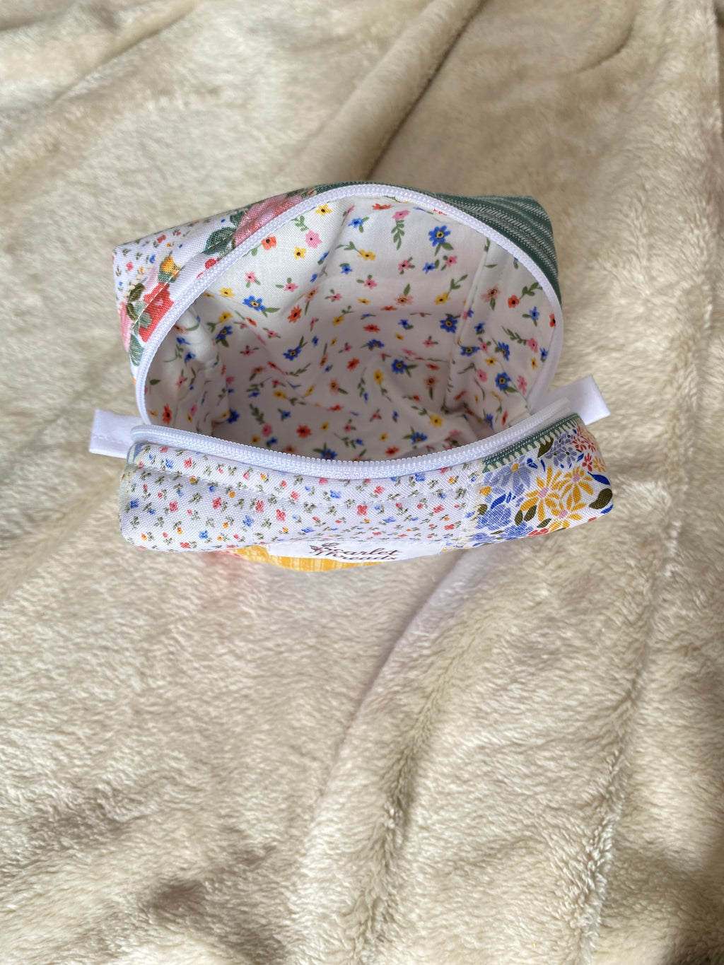 Mini Makeup Bag - Prairie Patchwork